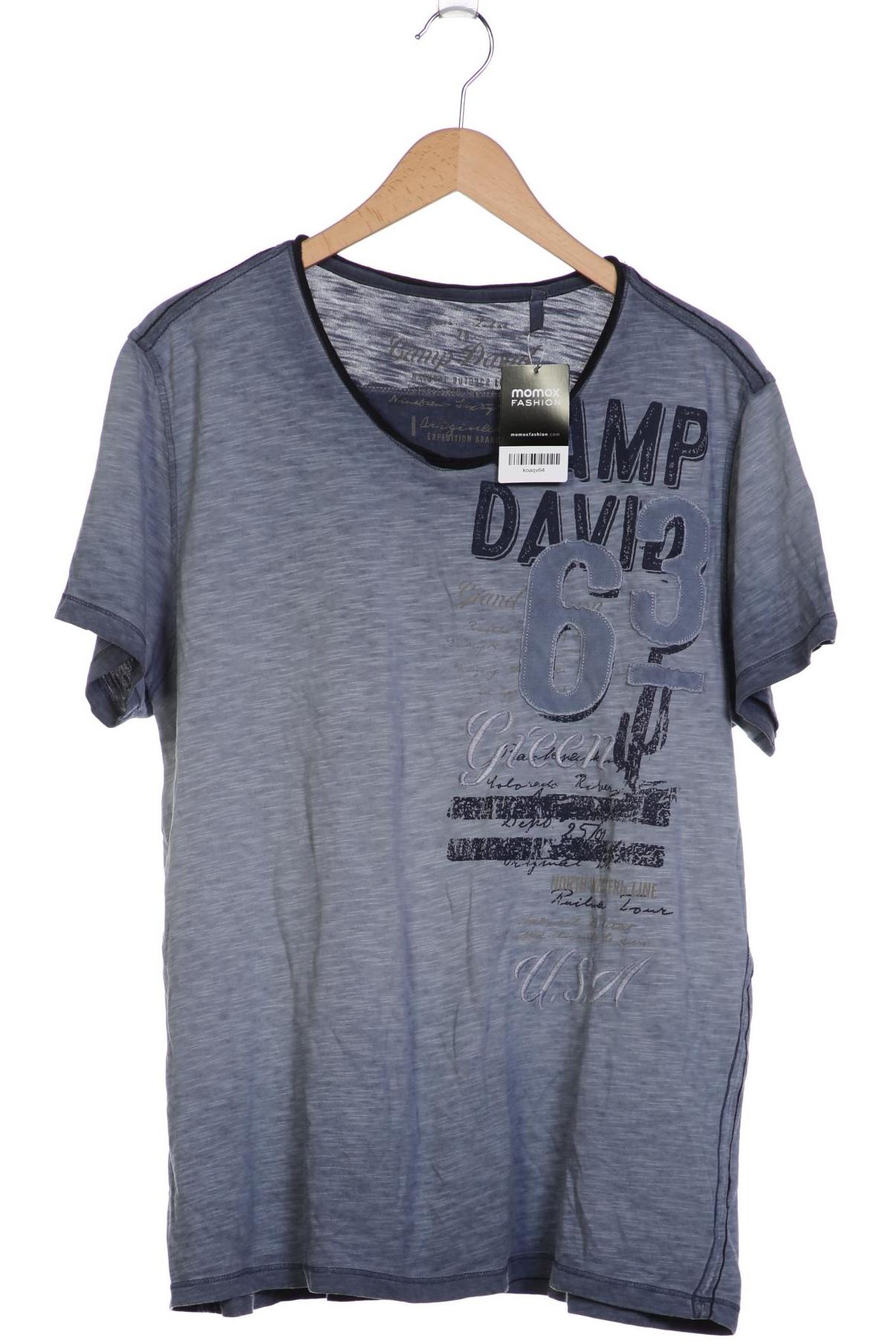 

Camp David Herren T-Shirt, blau, Gr. 54