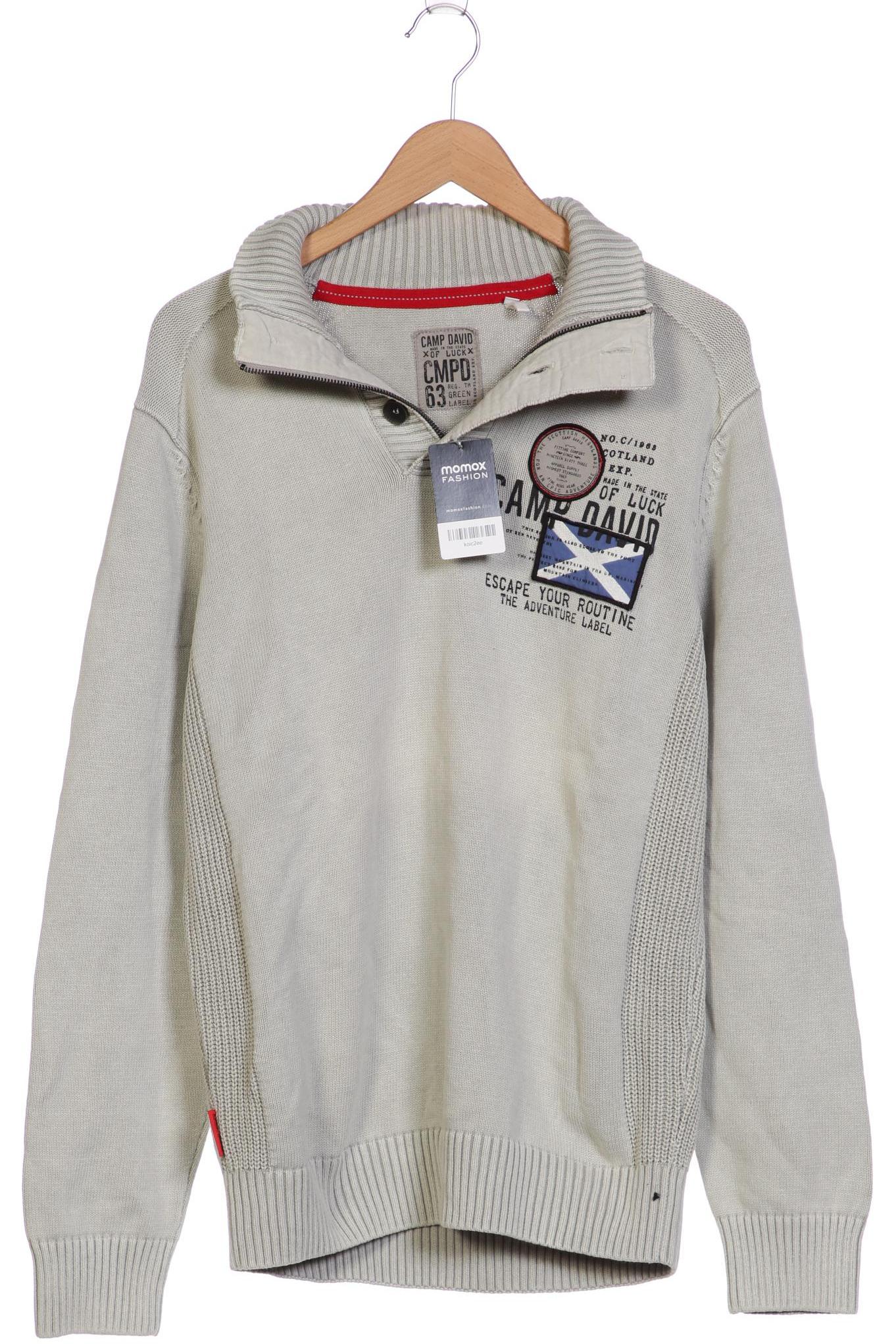 

Camp David Herren Pullover, grau, Gr. 54