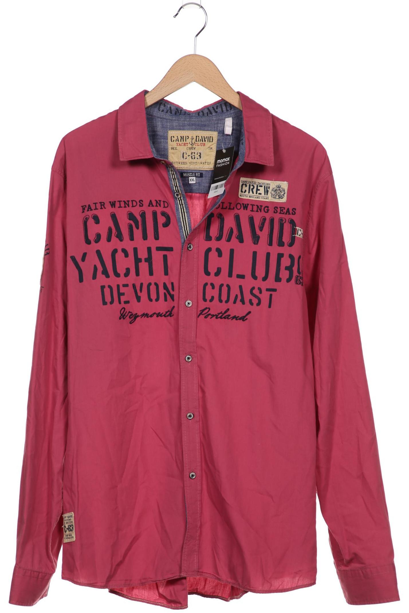 

Camp David Herren Hemd, pink