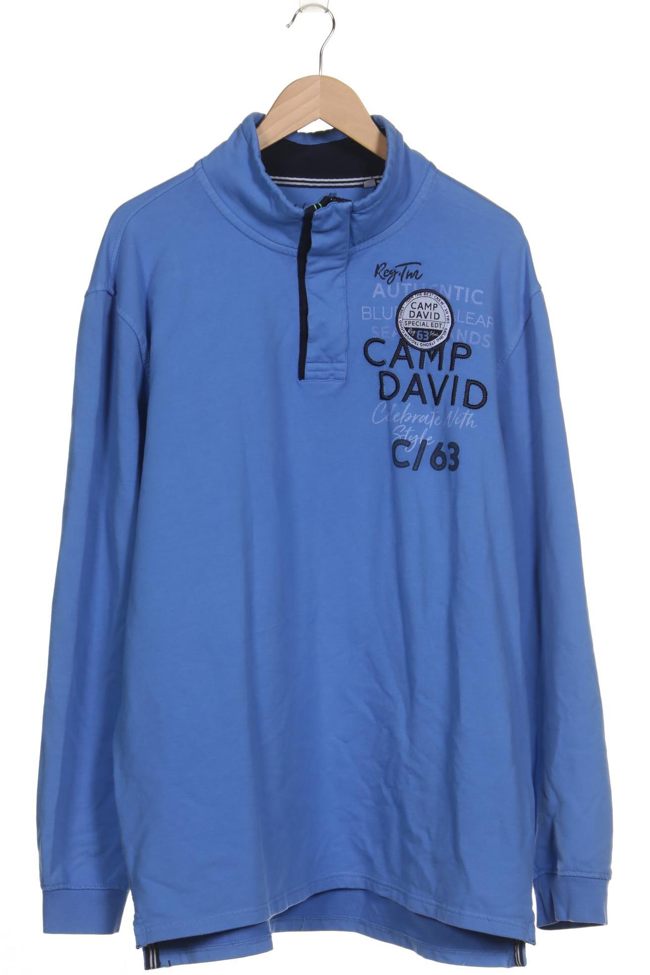 

Camp David Herren Sweatshirt, blau, Gr. 58