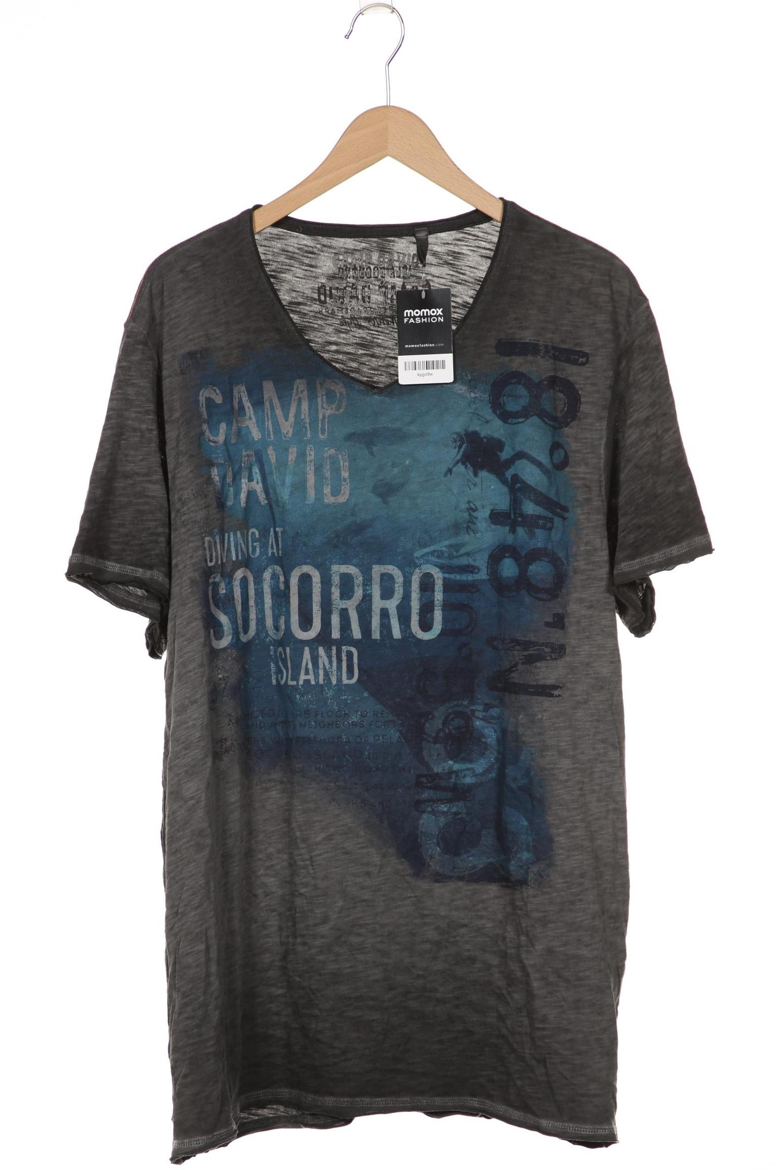 

Camp David Herren T-Shirt, grau
