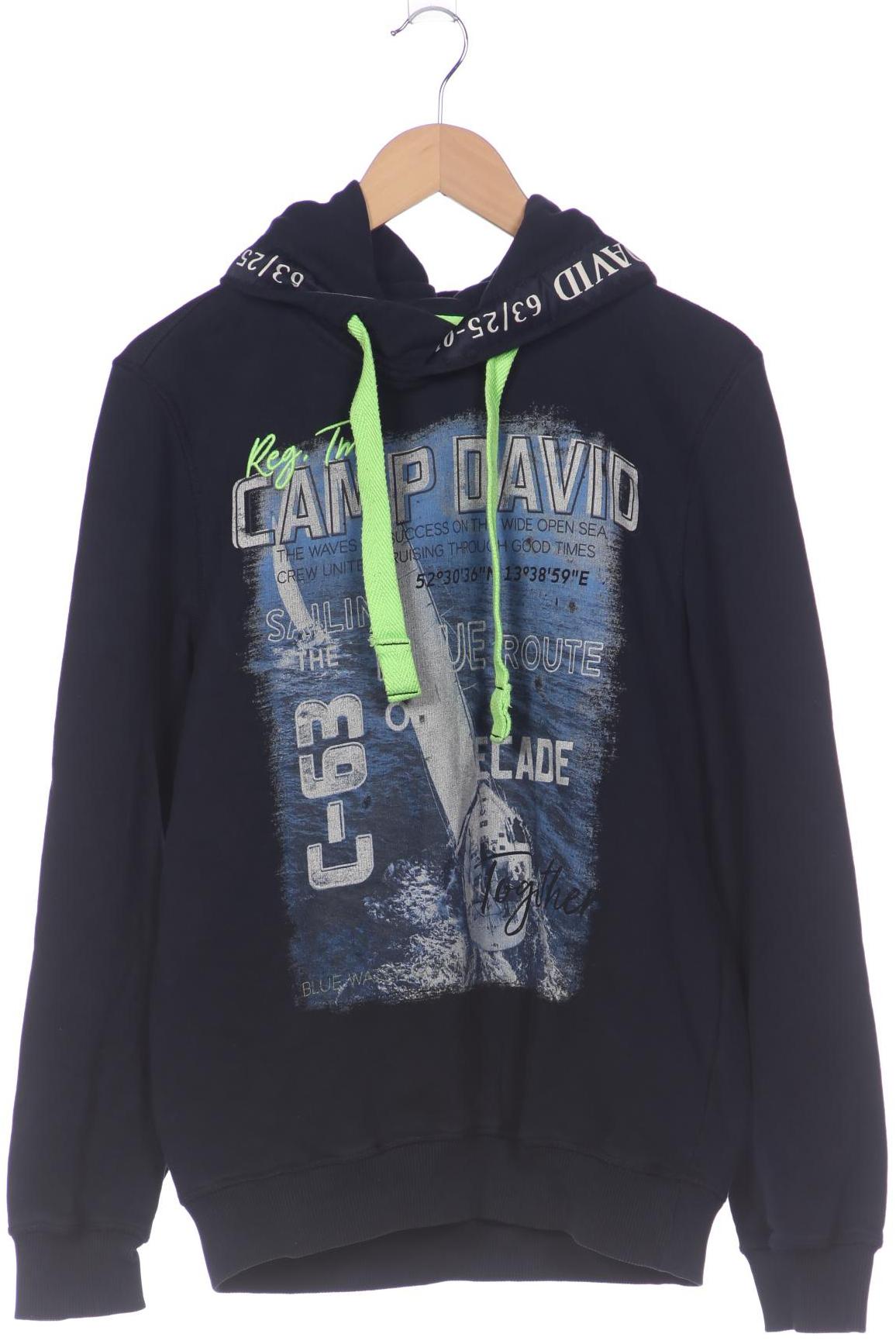 

Camp David Herren Kapuzenpullover, marineblau, Gr. 46