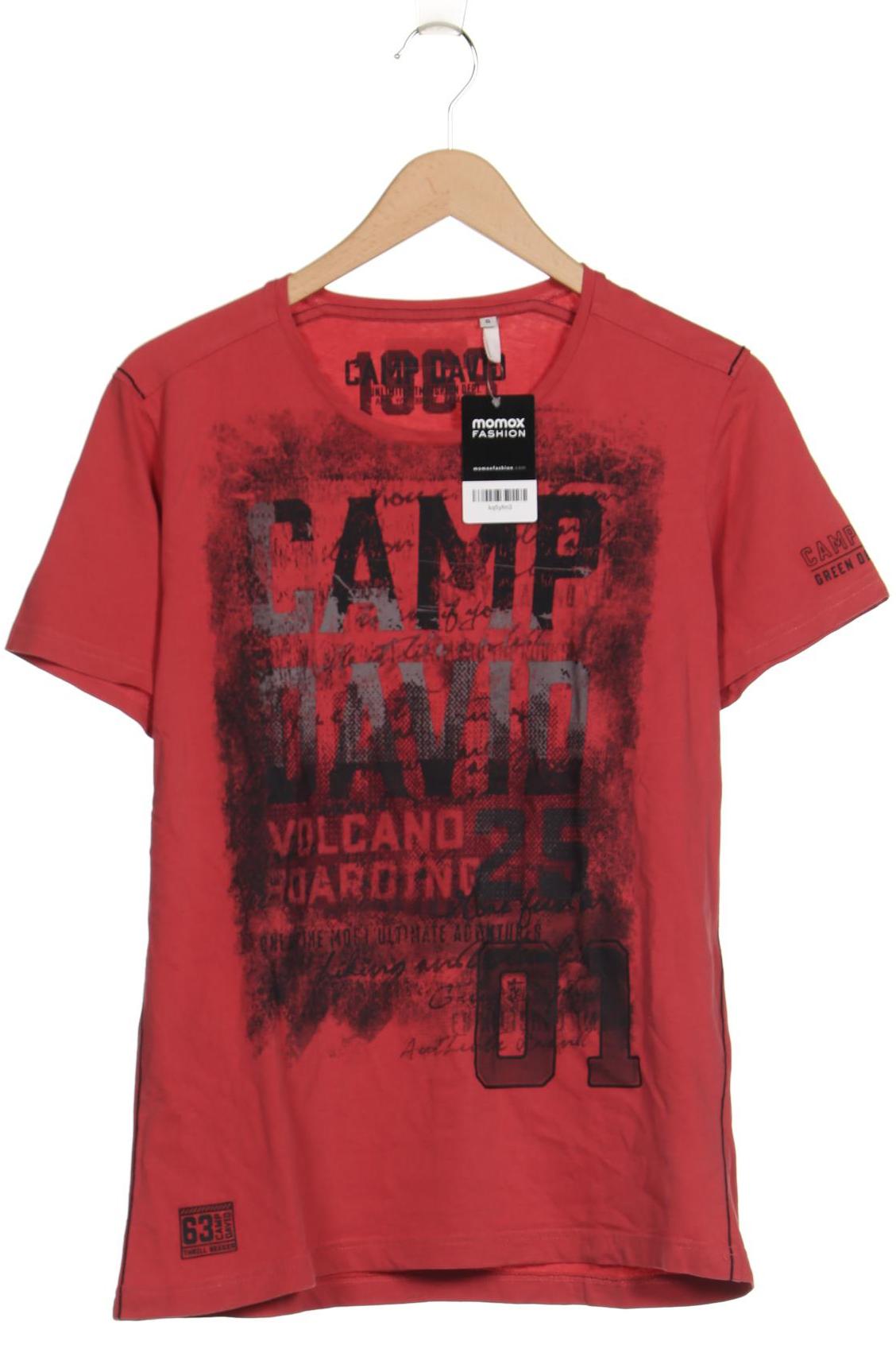 

Camp David Herren T-Shirt, rot, Gr. 46