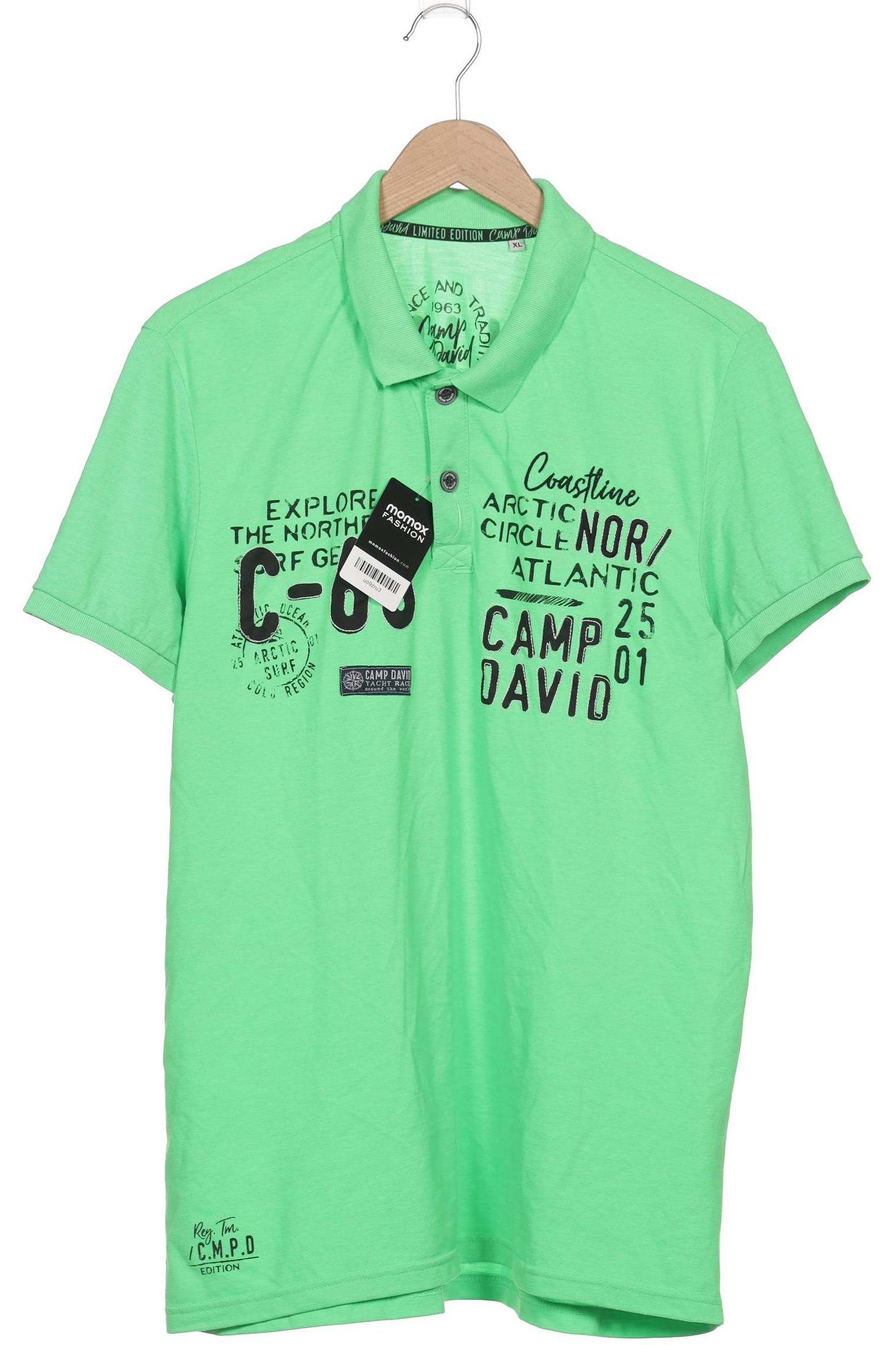 

Camp David Herren Poloshirt, hellgrün, Gr. 54