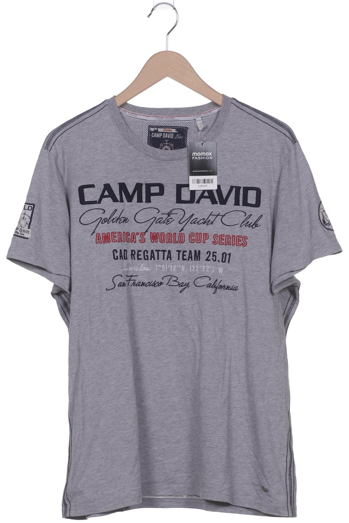 

Camp David Herren T-Shirt, grau, Gr. 54