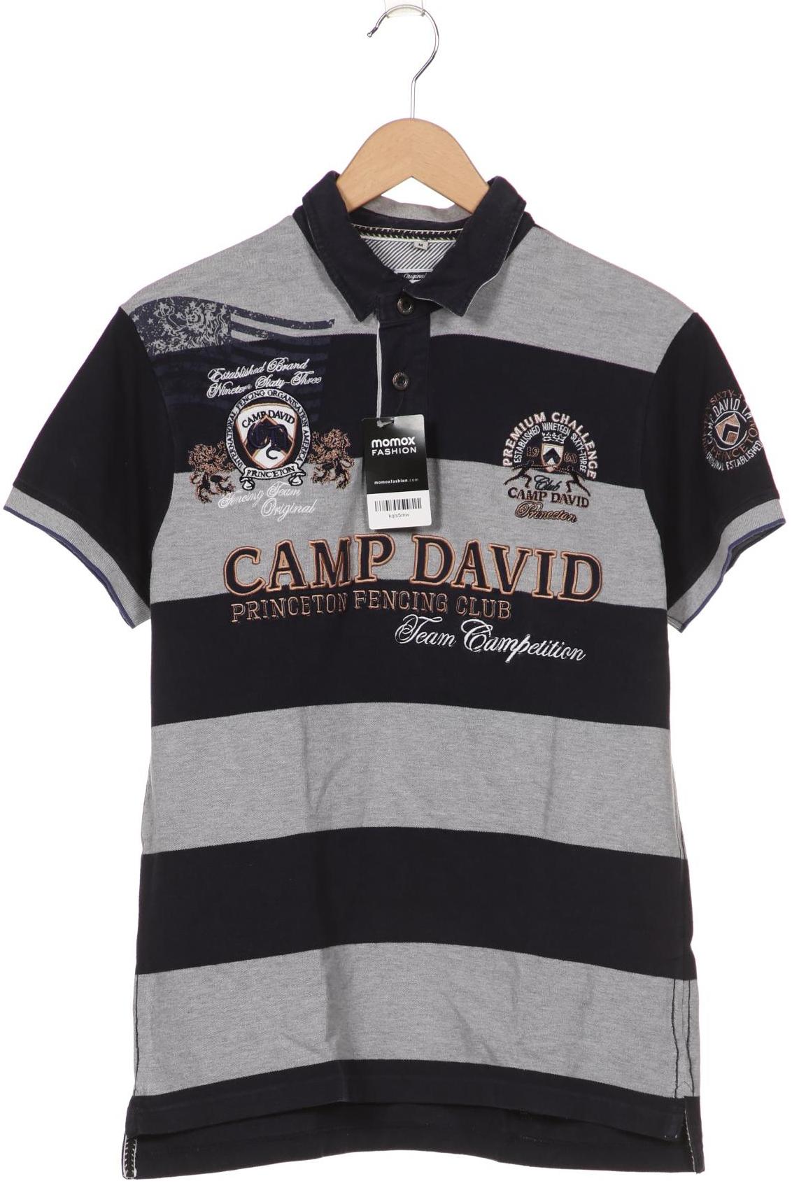 

Camp David Herren Poloshirt, marineblau