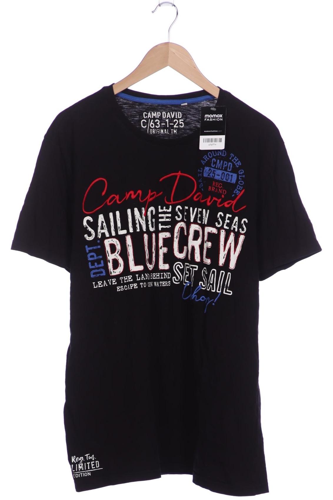 

Camp David Herren T-Shirt, schwarz, Gr. 56