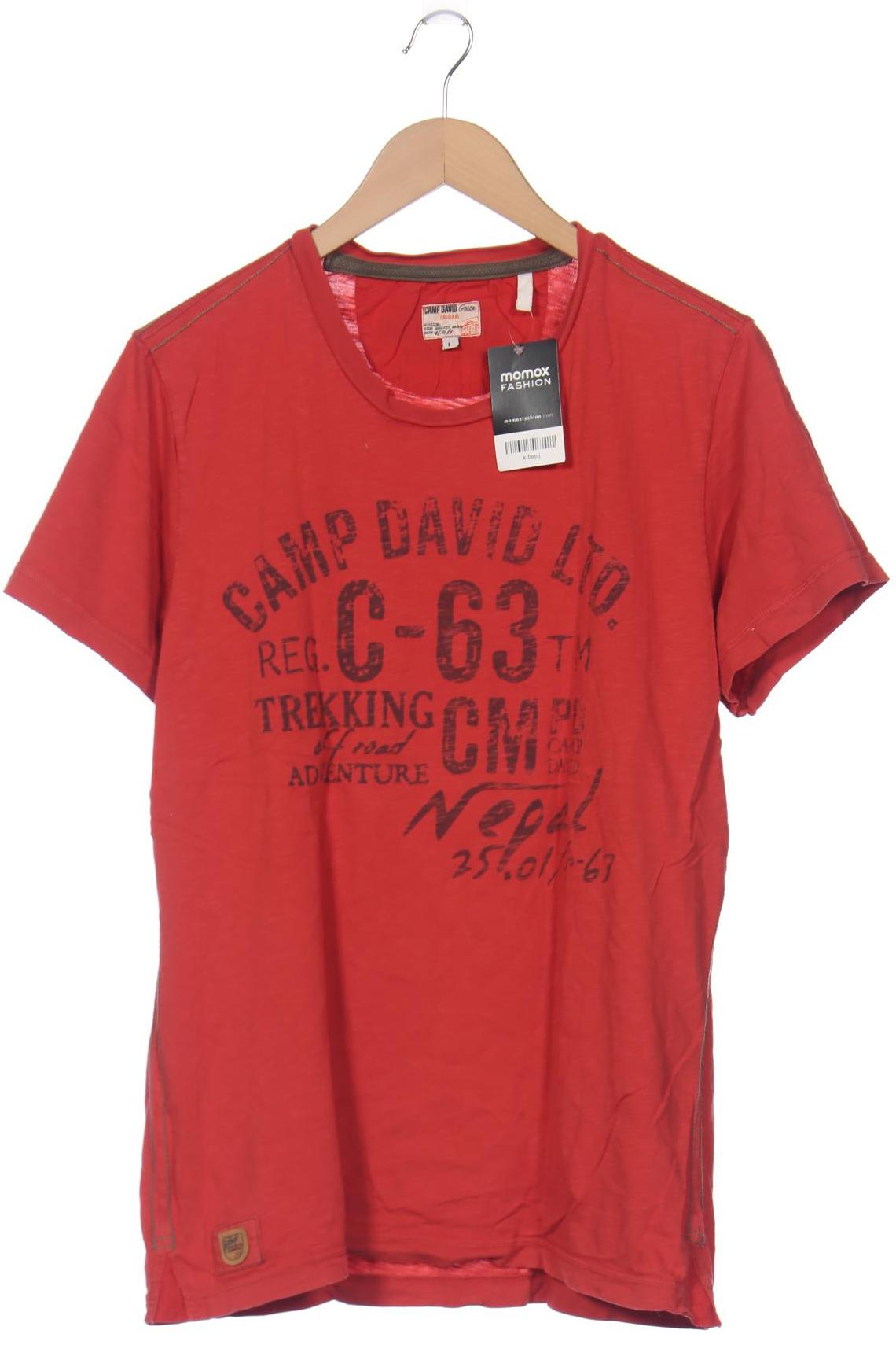 

Camp David Herren T-Shirt, rot