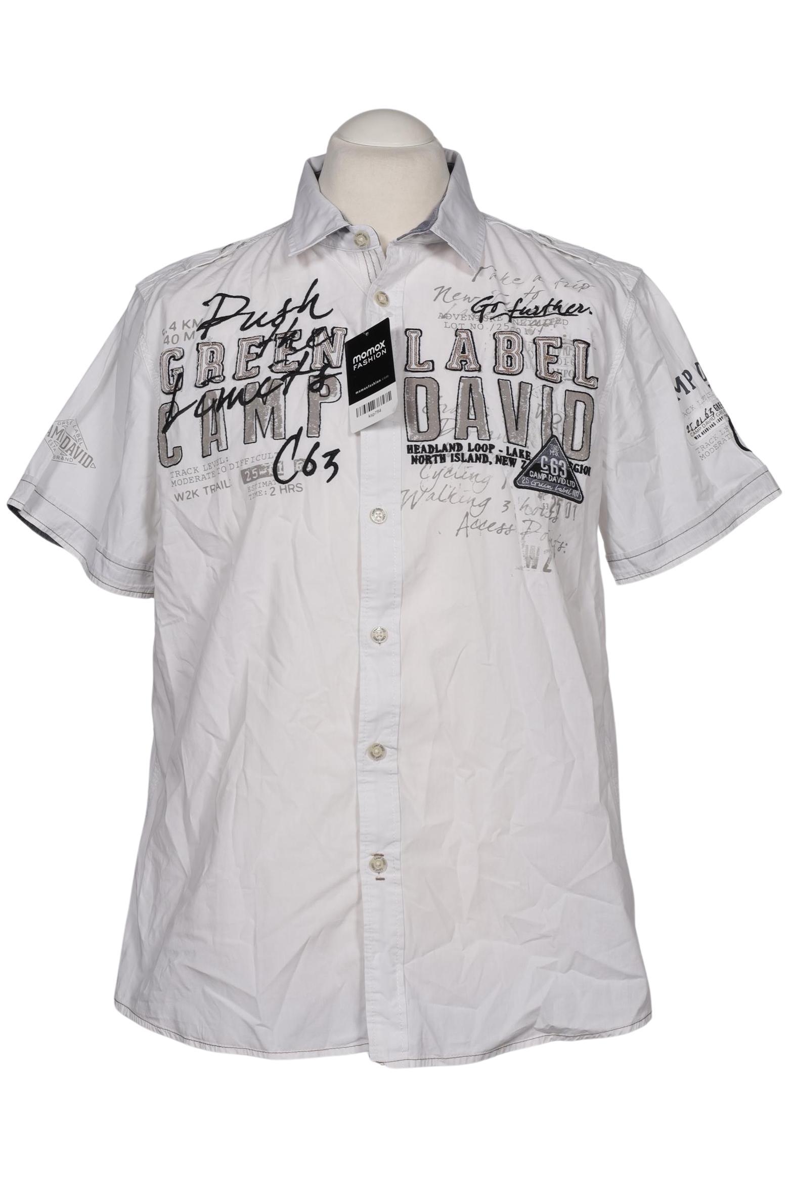 Thumbnail - Camp David Herren Hemd, weiß, Gr. 52