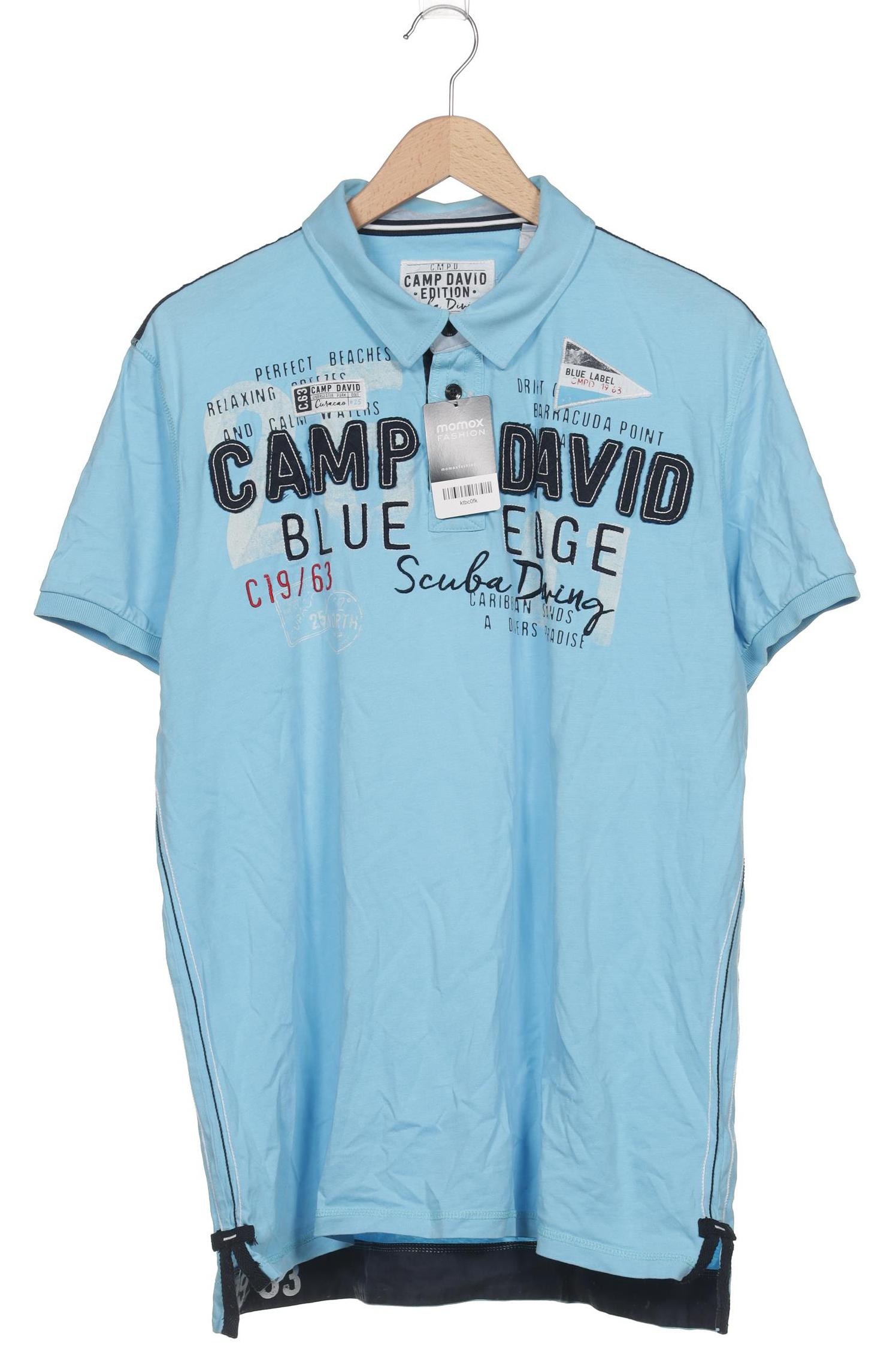 

Camp David Herren Poloshirt, blau, Gr. 56