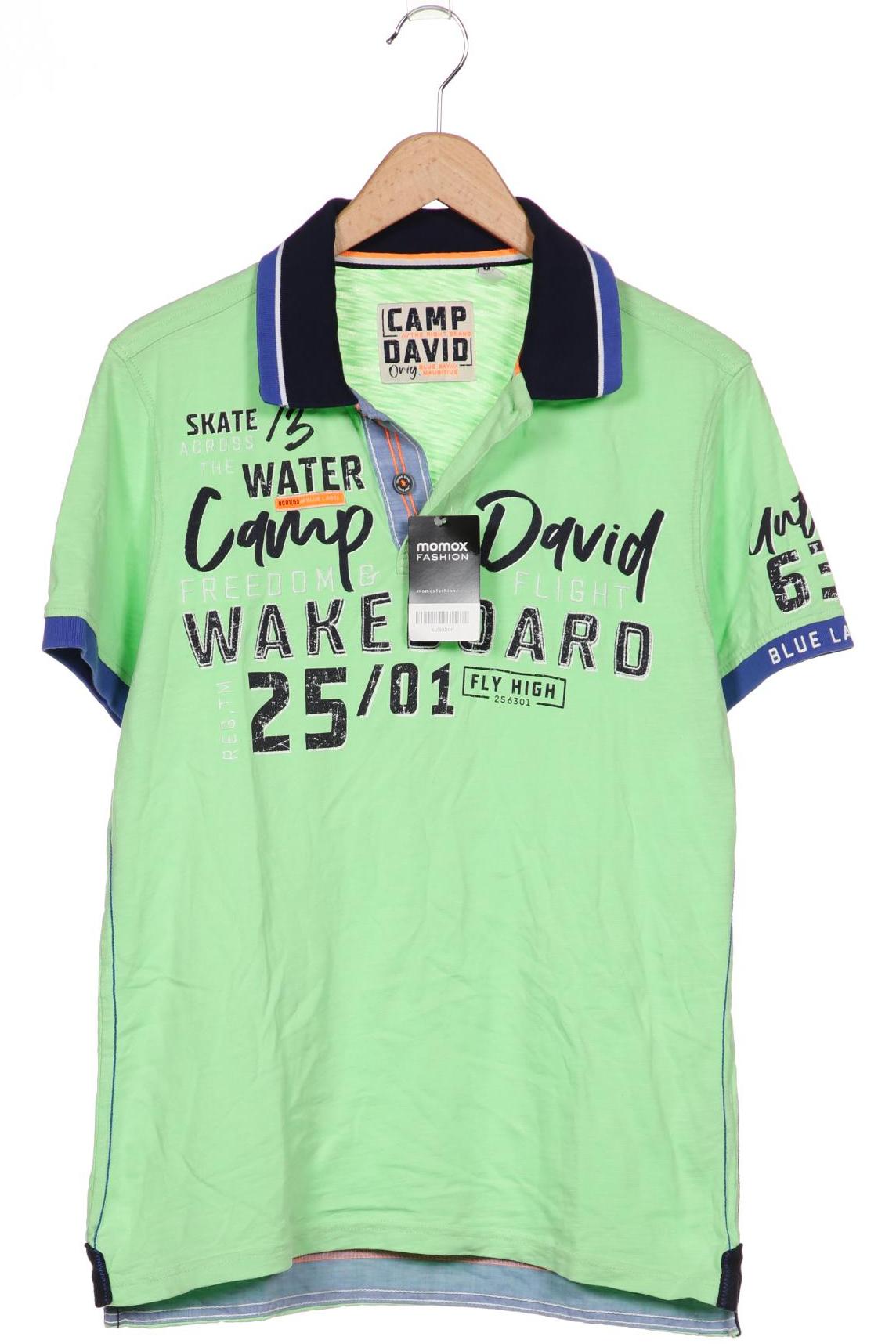 

Camp David Herren Poloshirt, hellgrün