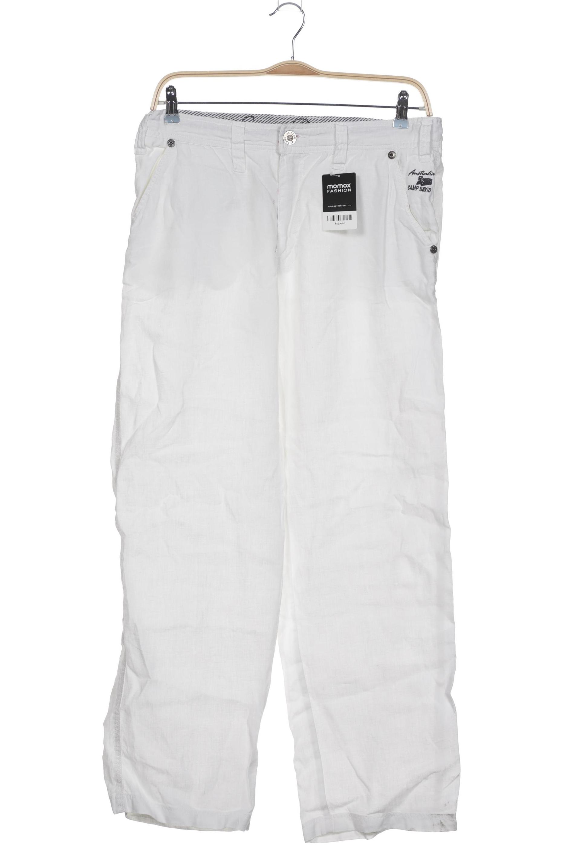 

Camp David Herren Stoffhose, weiß, Gr. 0