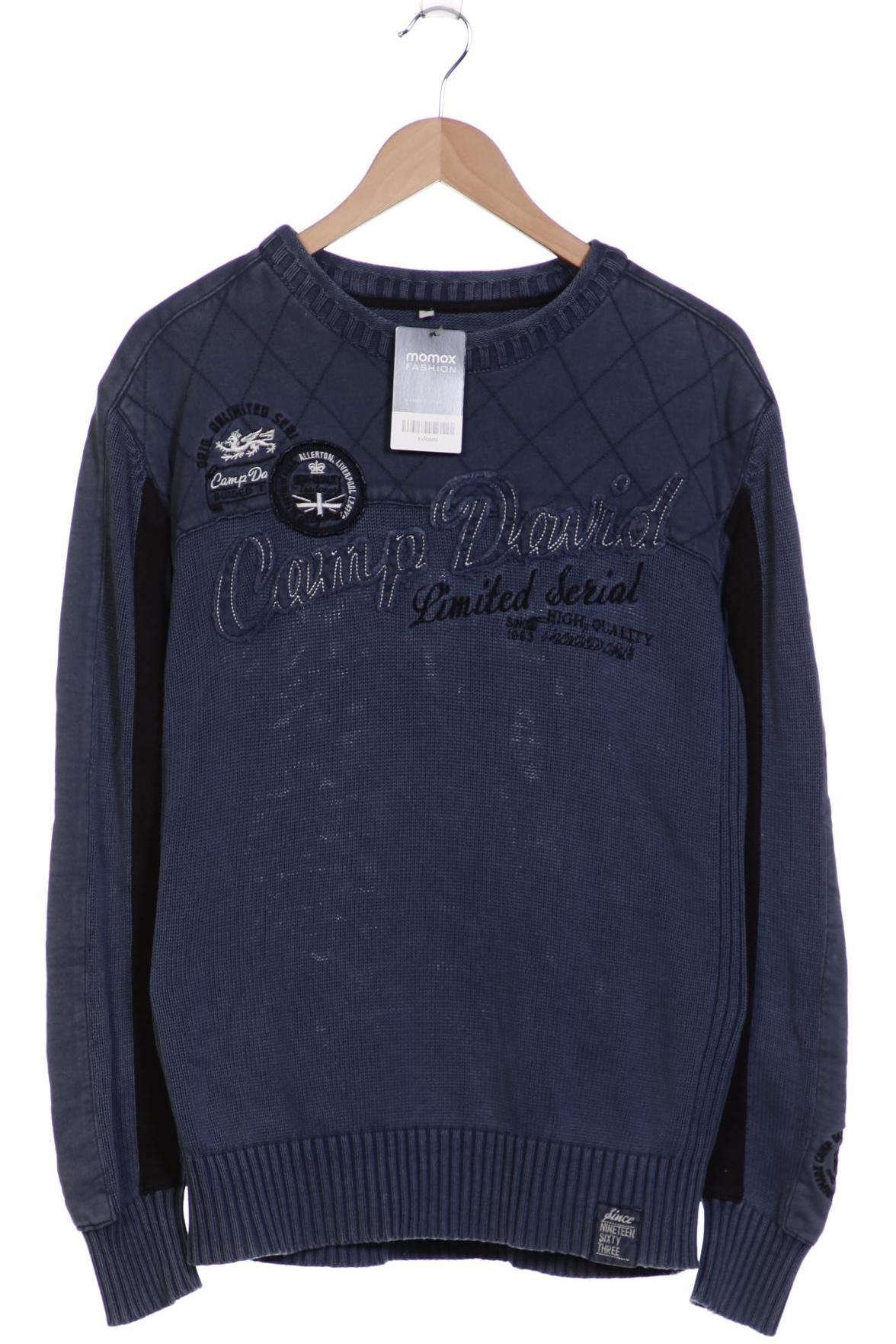 

Camp David Herren Pullover, blau, Gr. 52