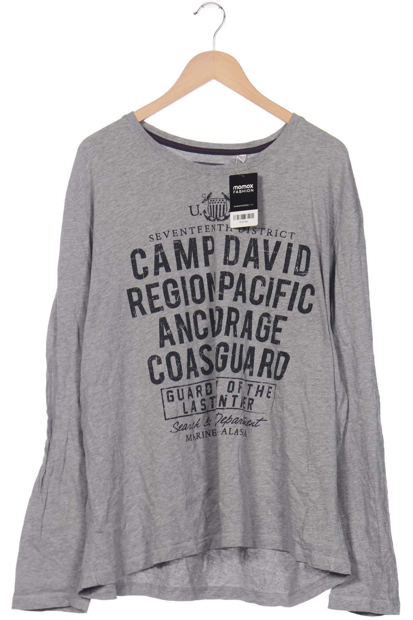 

Camp David Herren Langarmshirt, grau