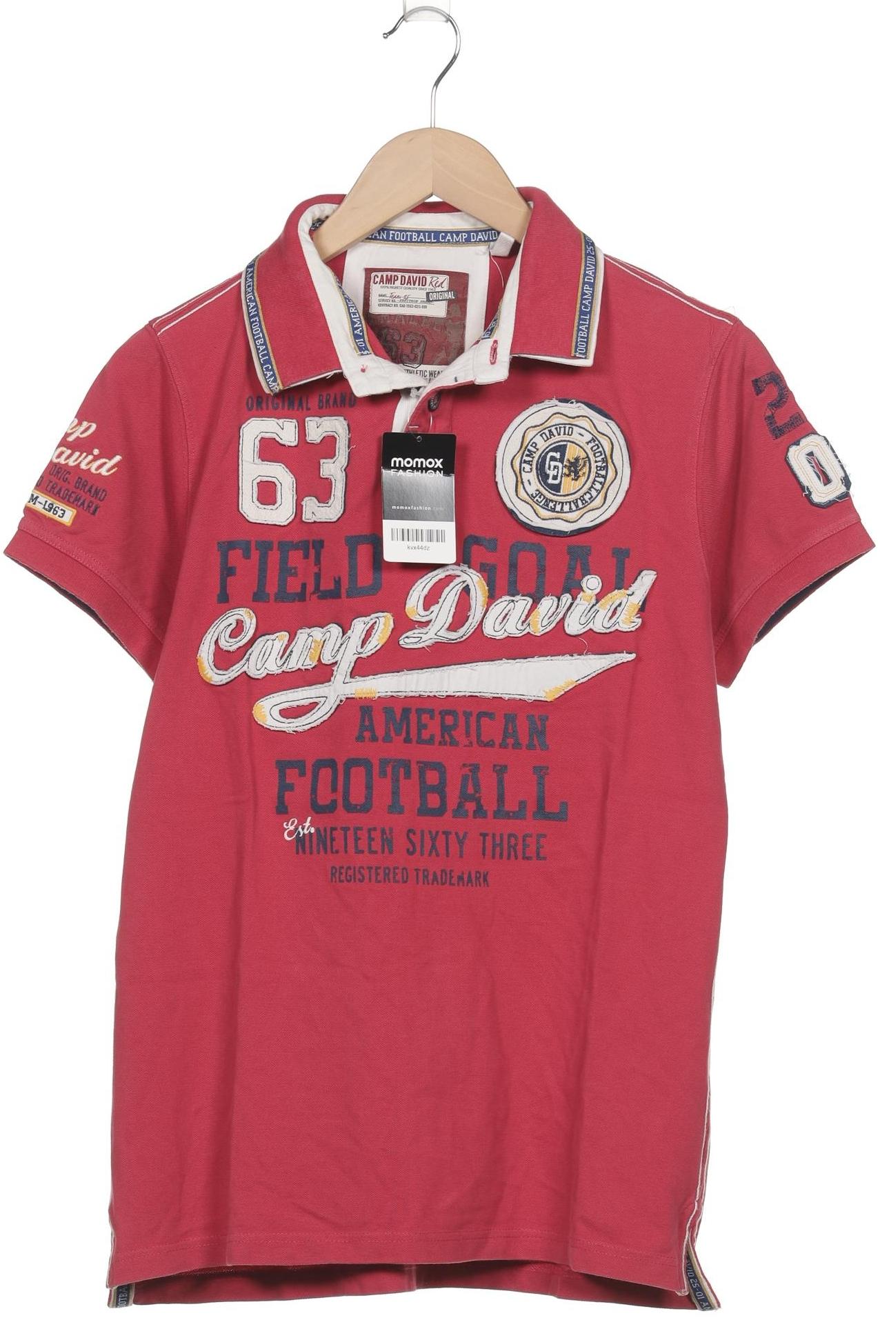 

Camp David Herren Poloshirt, rot, Gr. 48