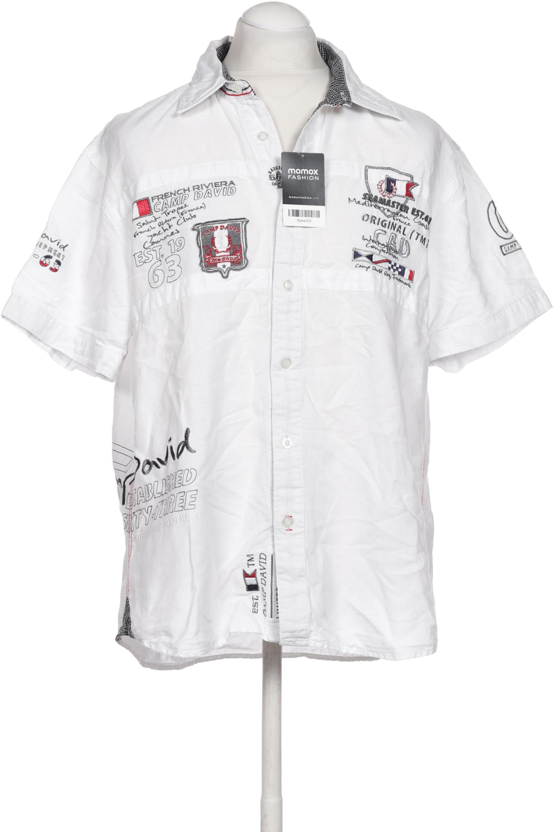 

Camp David Herren Hemd, weiß, Gr. 52