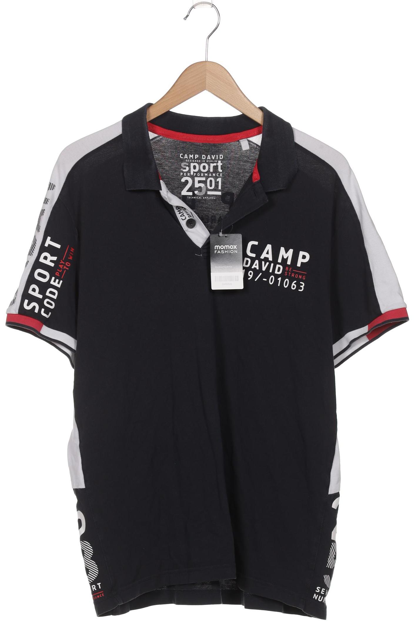 

Camp David Herren Poloshirt, marineblau, Gr. 56