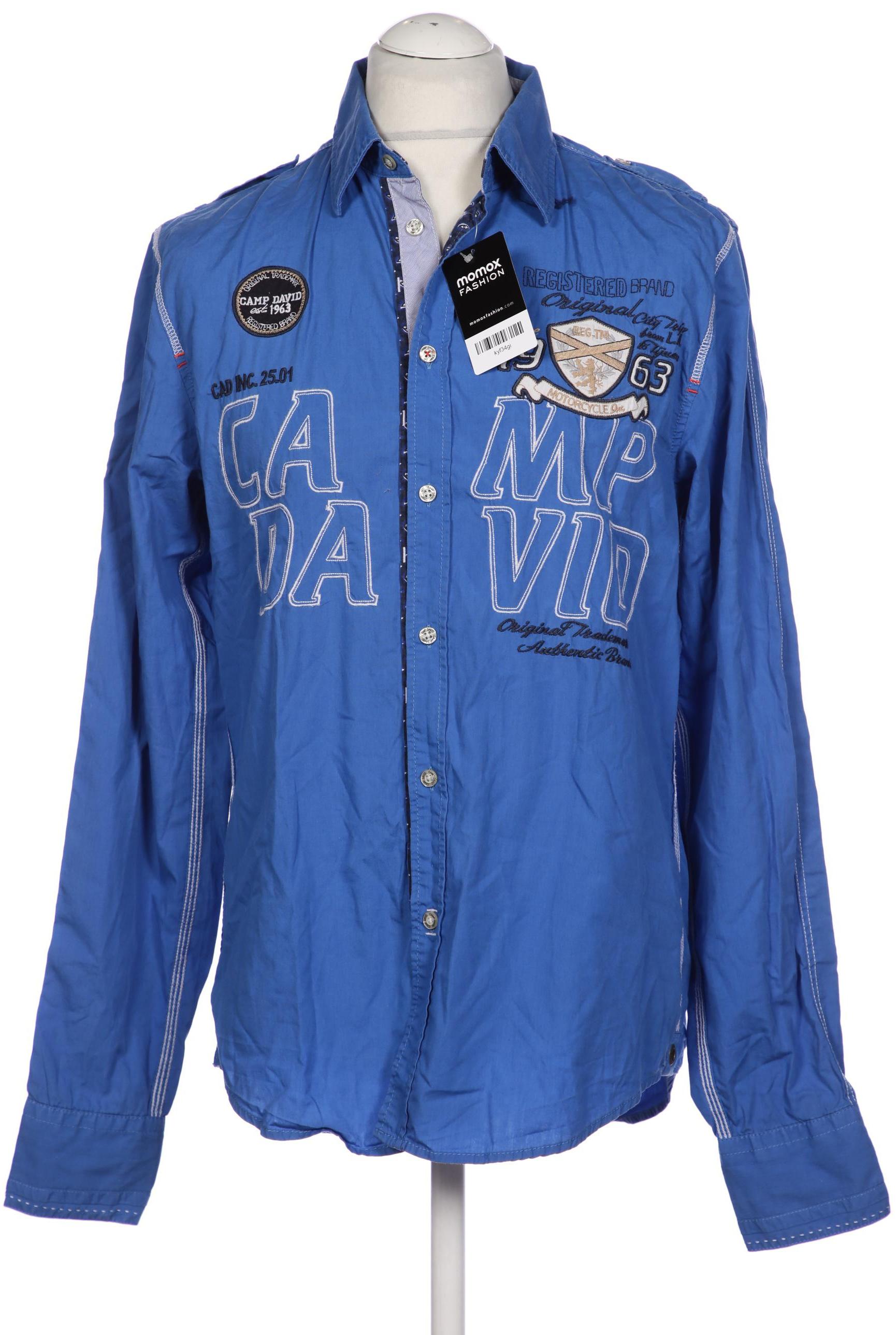 

Camp David Herren Hemd, blau, Gr. 52