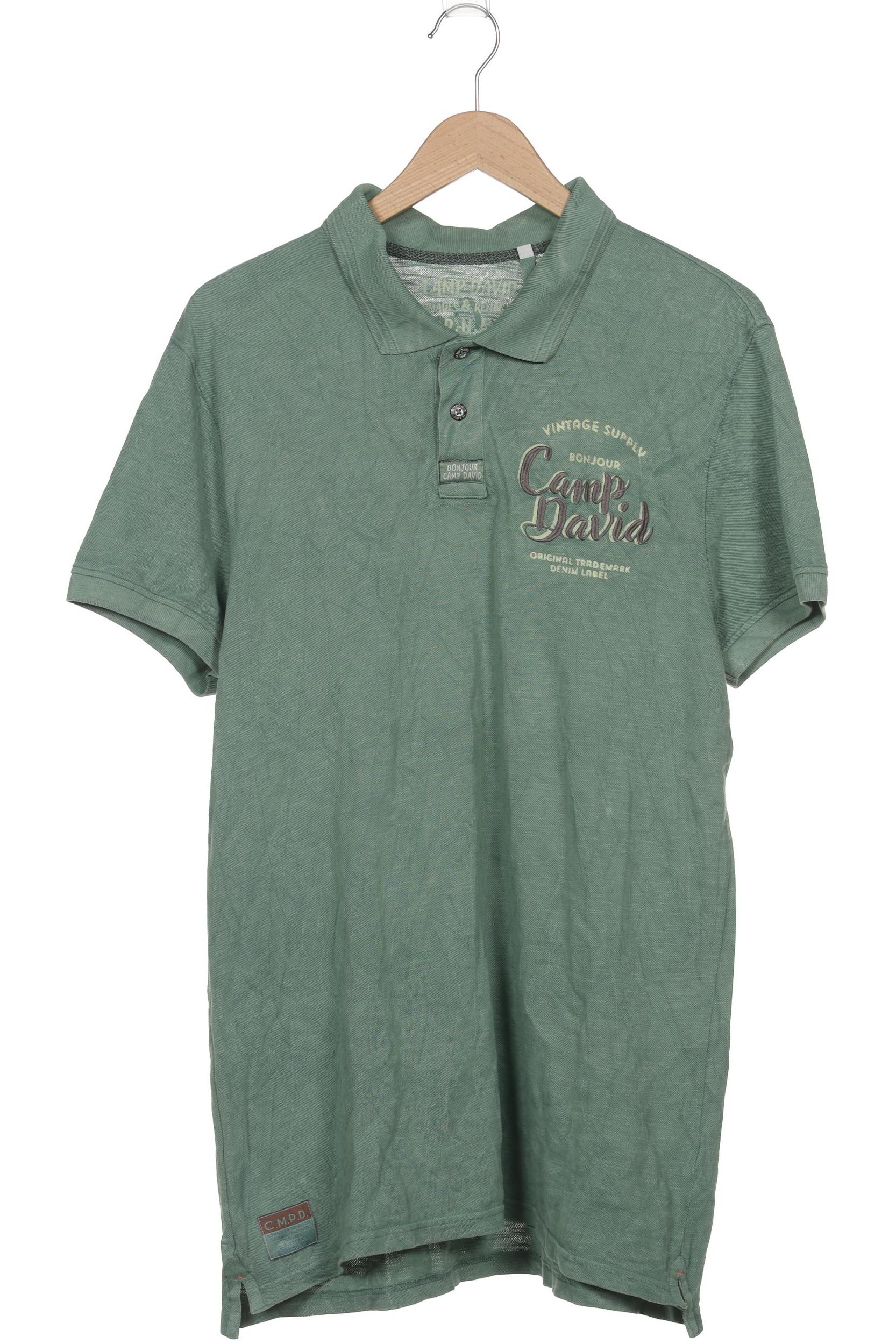

Camp David Herren Poloshirt, grün, Gr. 54