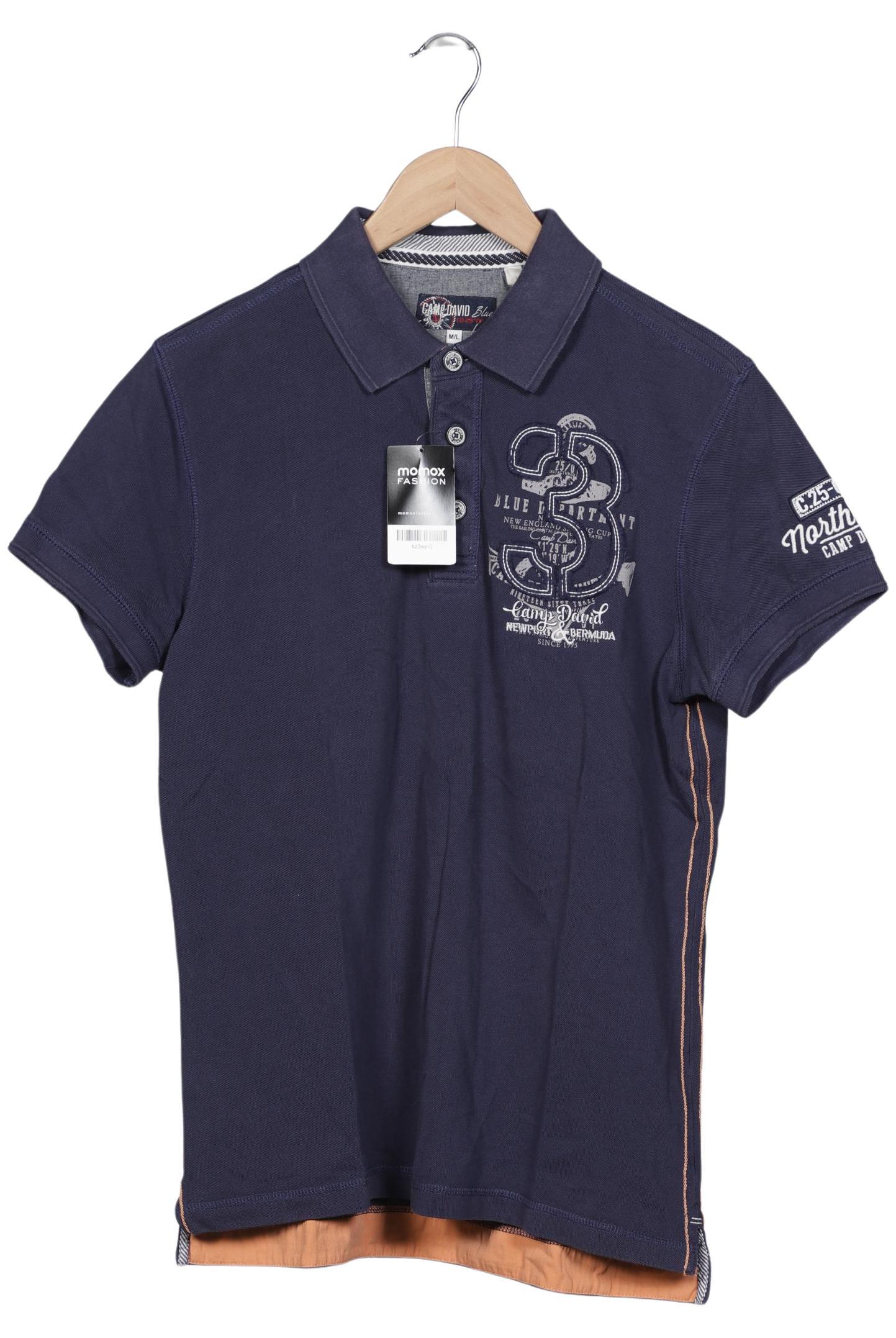 

Camp David Herren Poloshirt, marineblau, Gr. 48