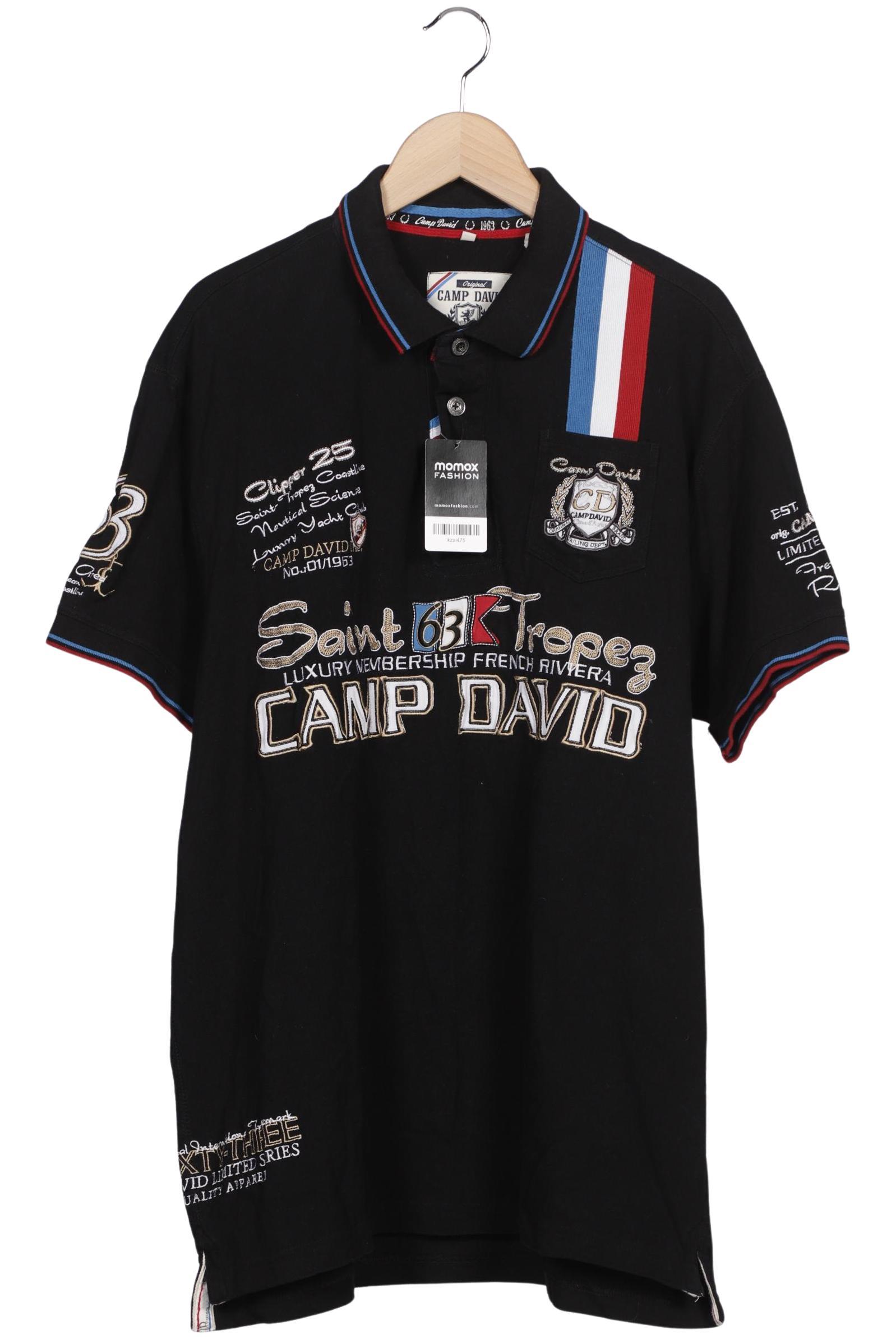 

Camp David Herren Poloshirt, schwarz, Gr. 58