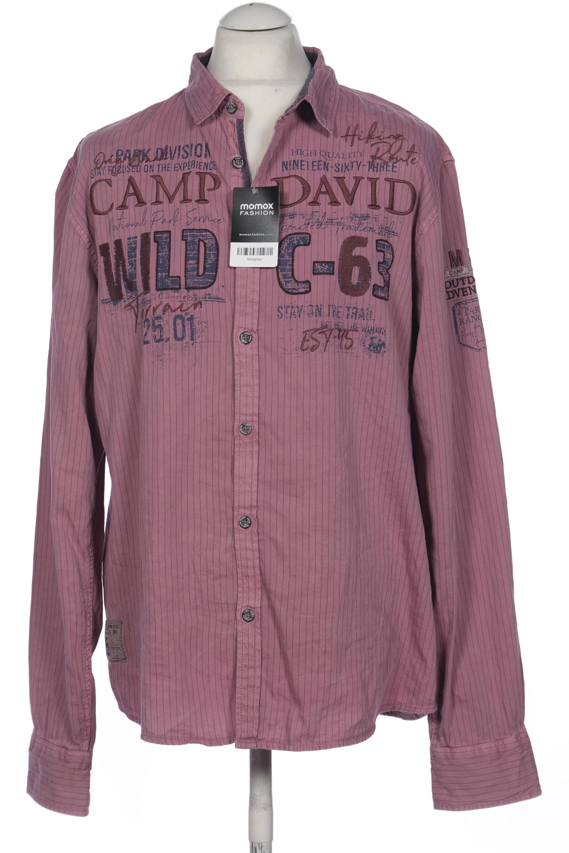 

Camp David Herren Hemd, pink