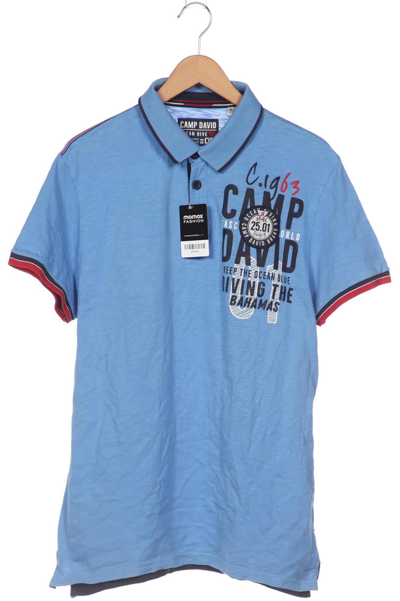 

Camp David Herren Poloshirt, blau, Gr. 54