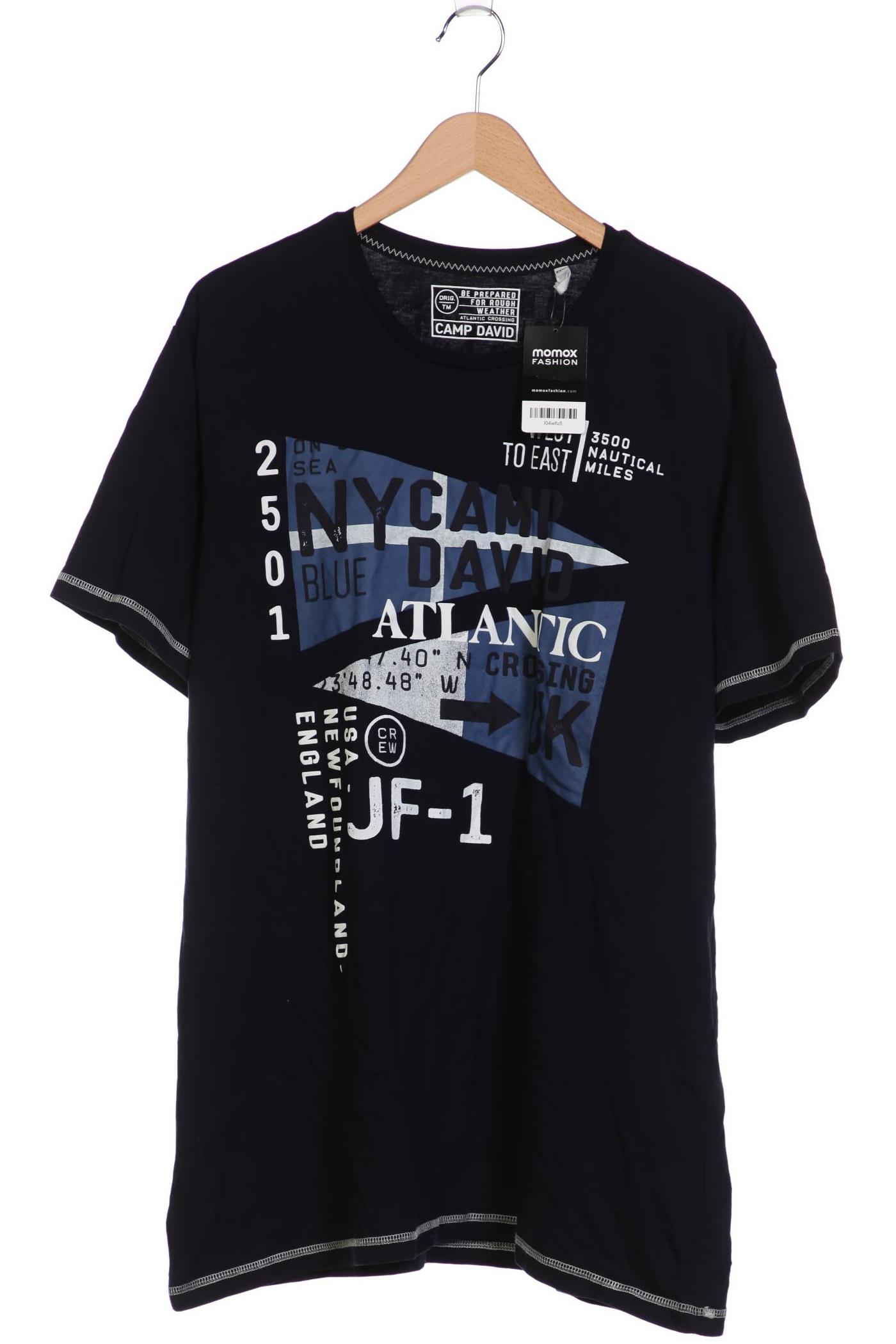 

Camp David Herren T-Shirt, marineblau, Gr. 58