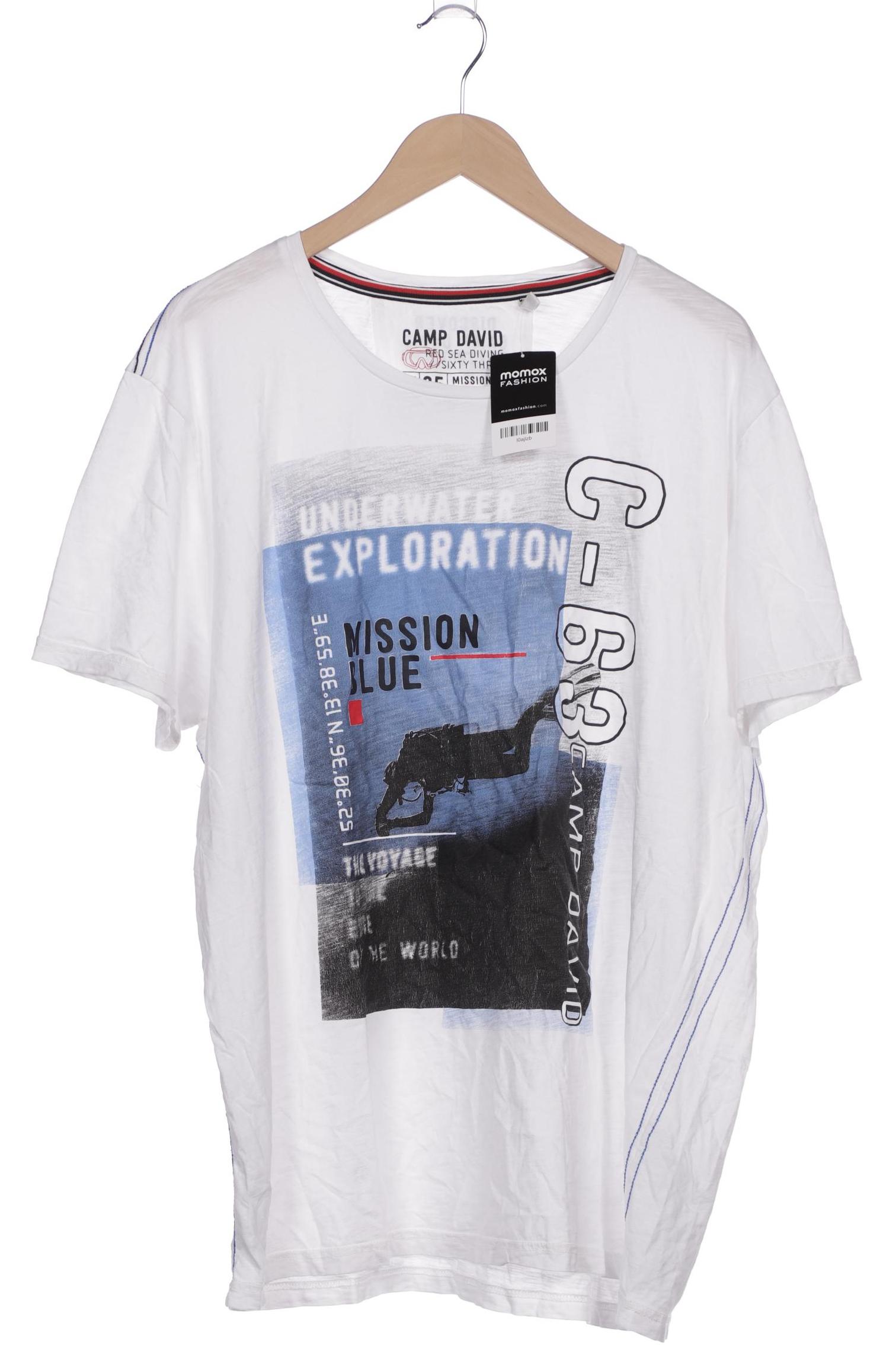 

Camp David Herren T-Shirt, weiß, Gr. 58
