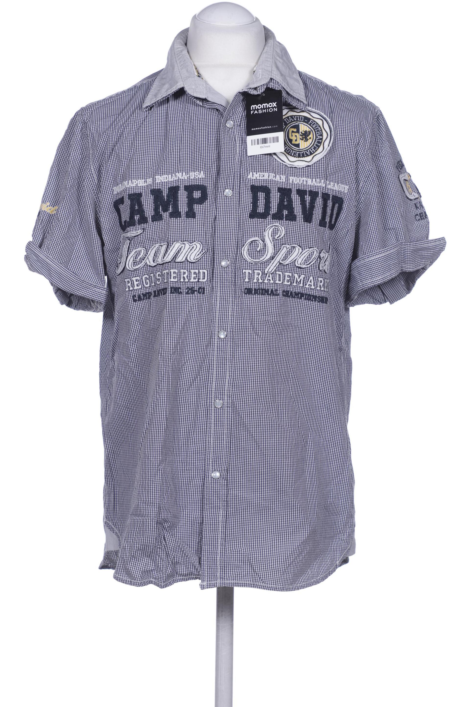 

Camp David Herren Hemd, marineblau