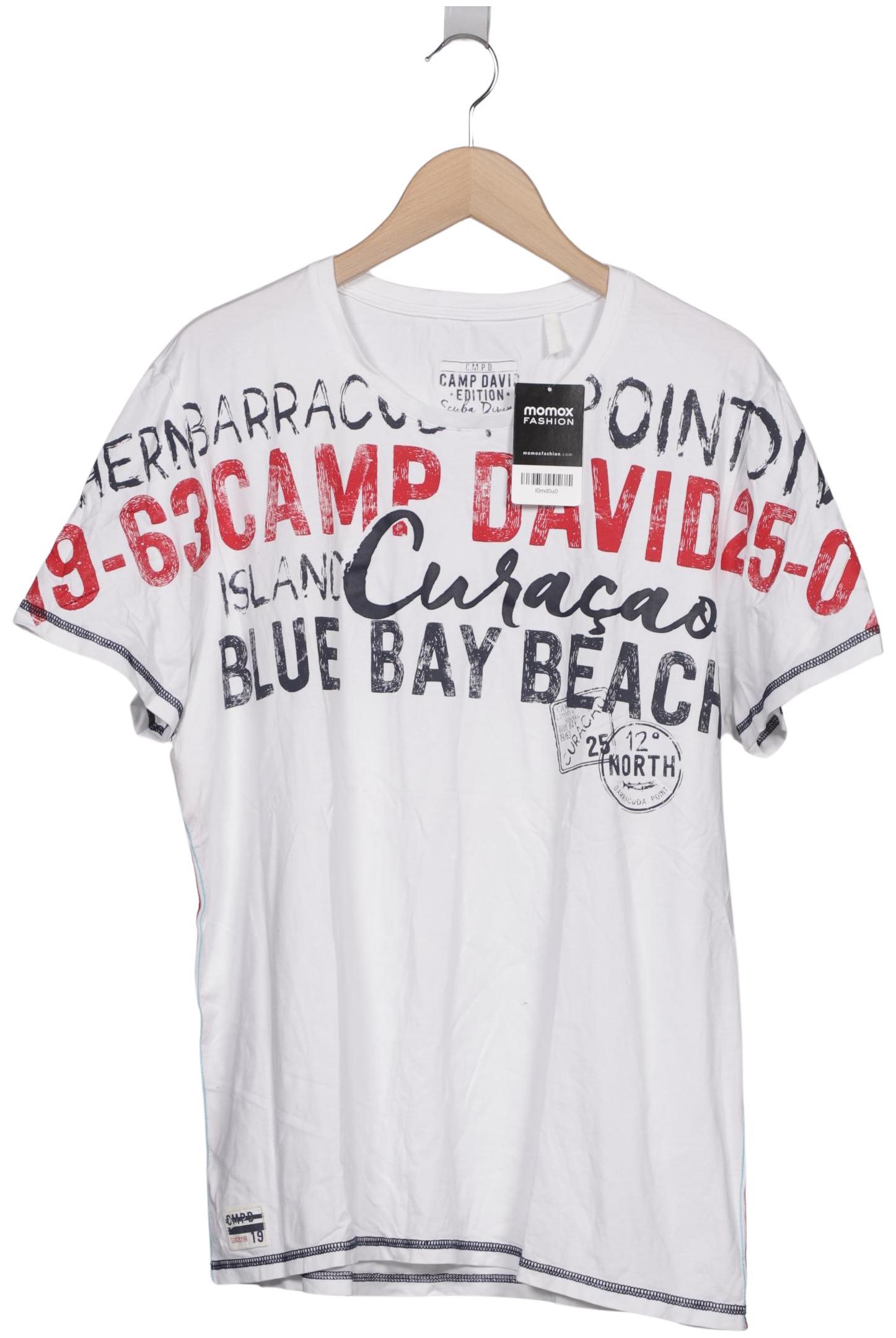 

Camp David Herren T-Shirt, weiß, Gr. 54