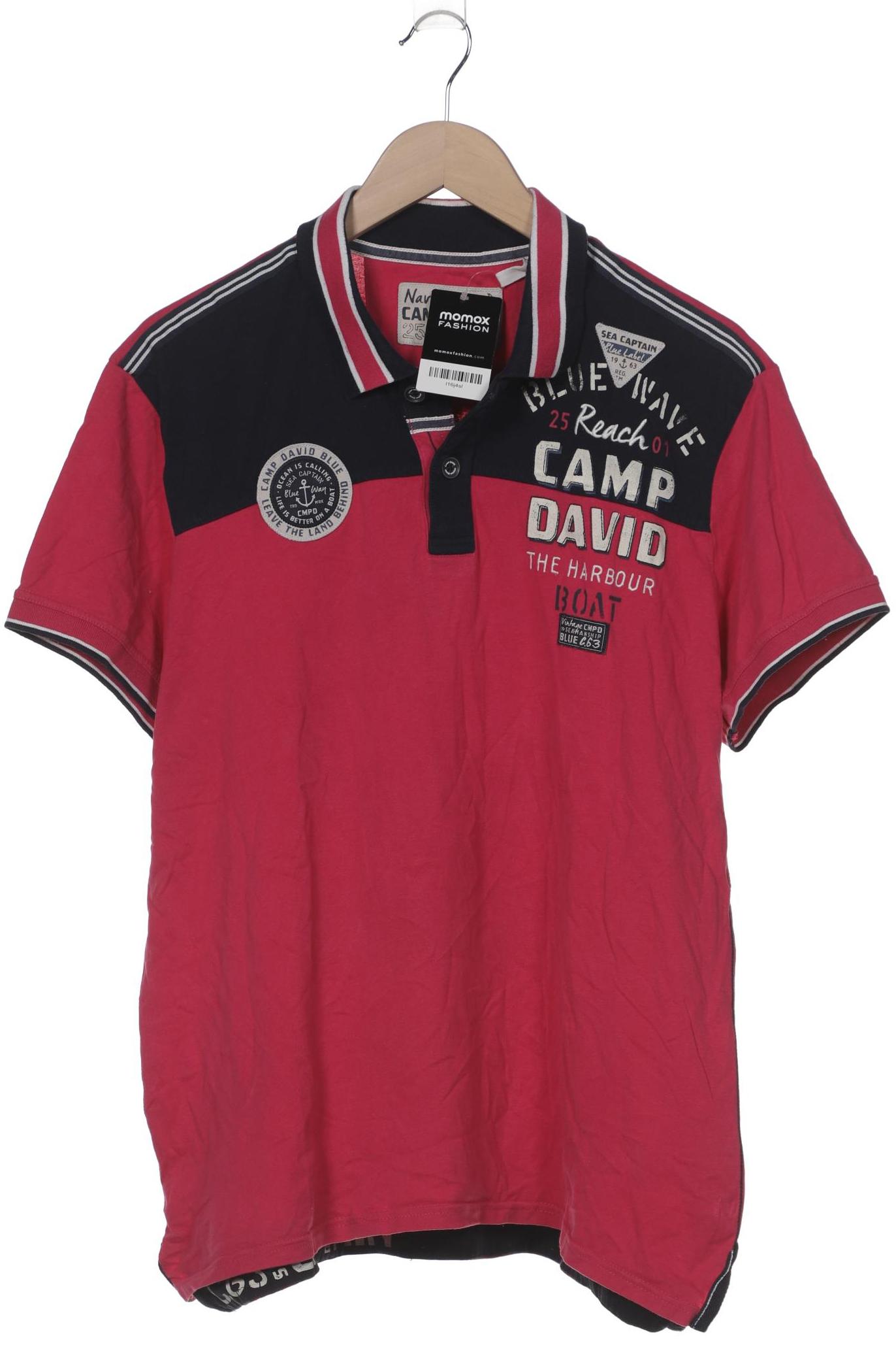 

Camp David Herren Poloshirt, pink, Gr. 54