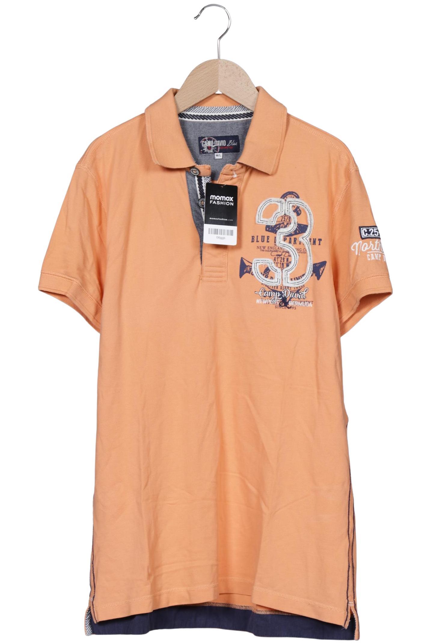 

Camp David Herren Poloshirt, orange, Gr. 48