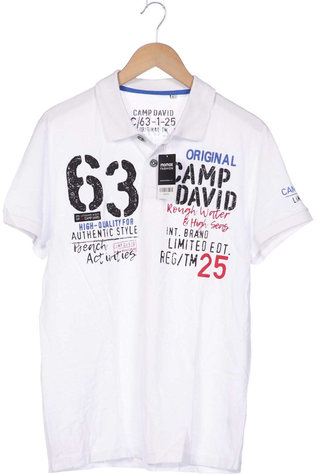 

Camp David Herren Poloshirt, weiß, Gr. 52