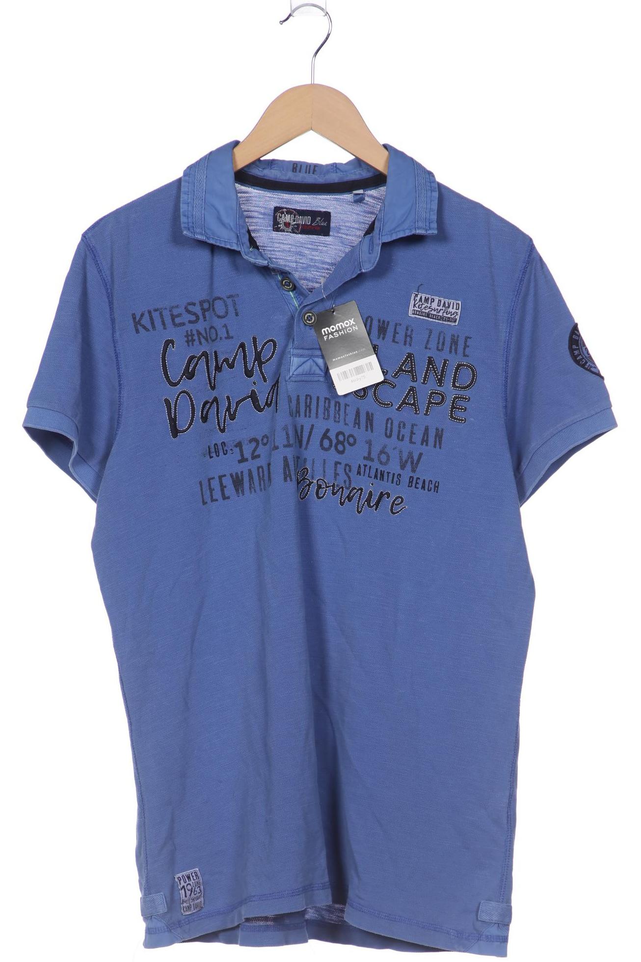 

Camp David Herren Poloshirt, blau, Gr. 52
