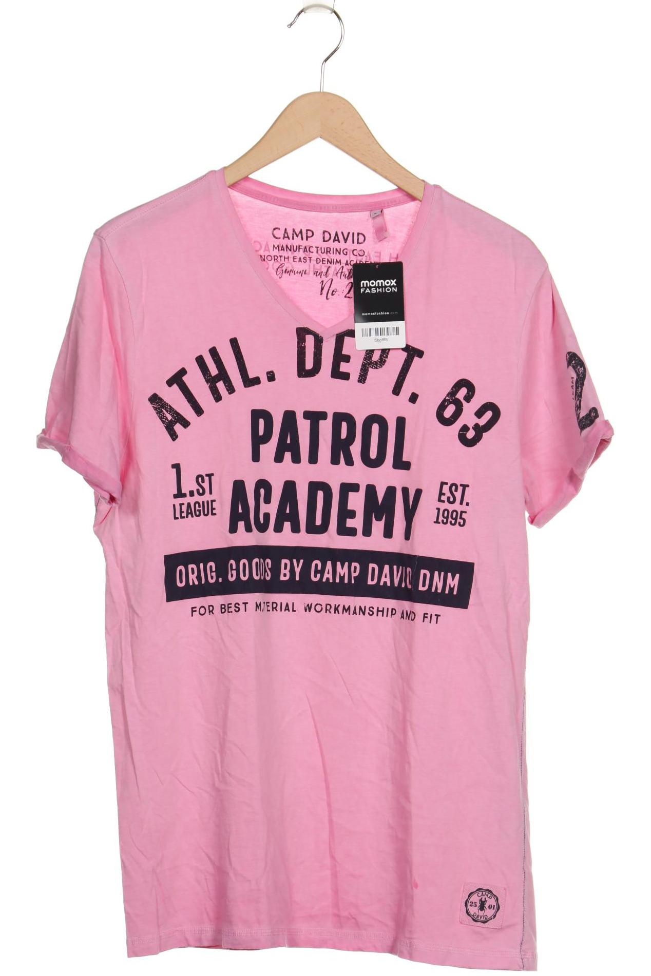 

Camp David Herren T-Shirt, pink, Gr. 52