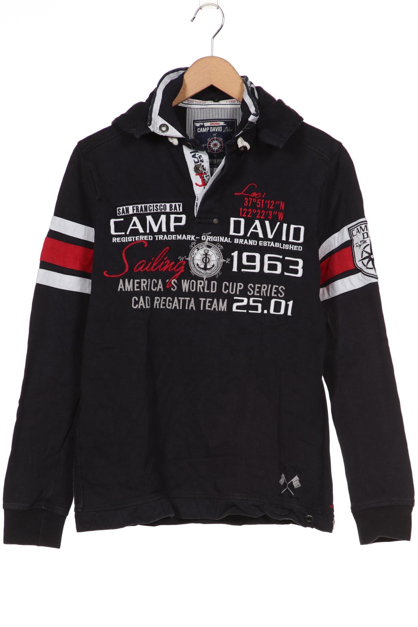 

Camp David Herren Kapuzenpullover, marineblau, Gr. 46