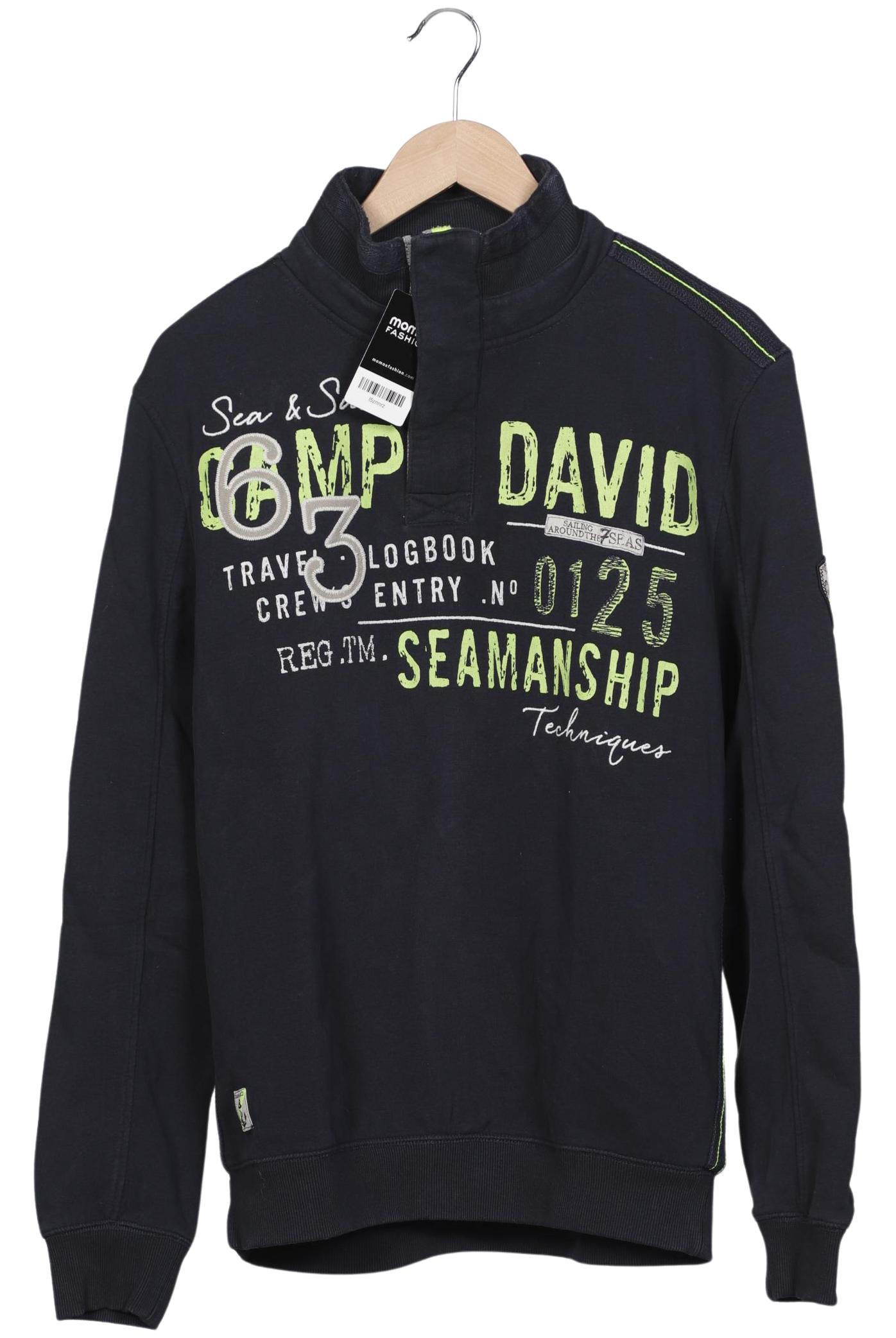 Thumbnail - Camp David Herren Sweatshirt, marineblau, Gr. 52