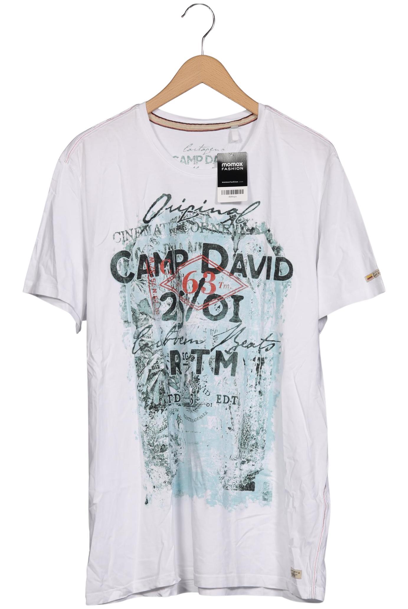 

Camp David Herren T-Shirt, weiß, Gr. 56