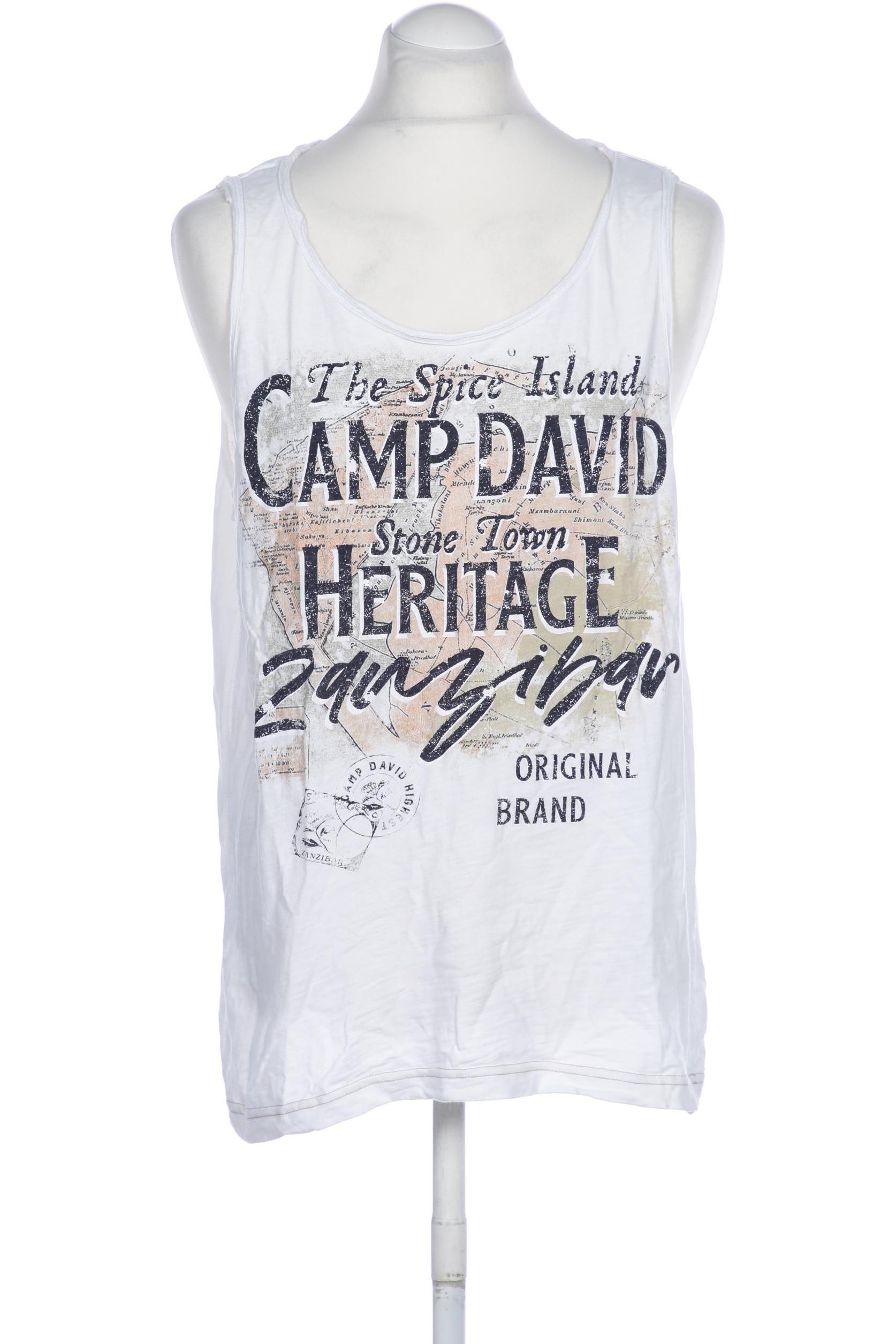 

Camp David Herren T-Shirt, weiß