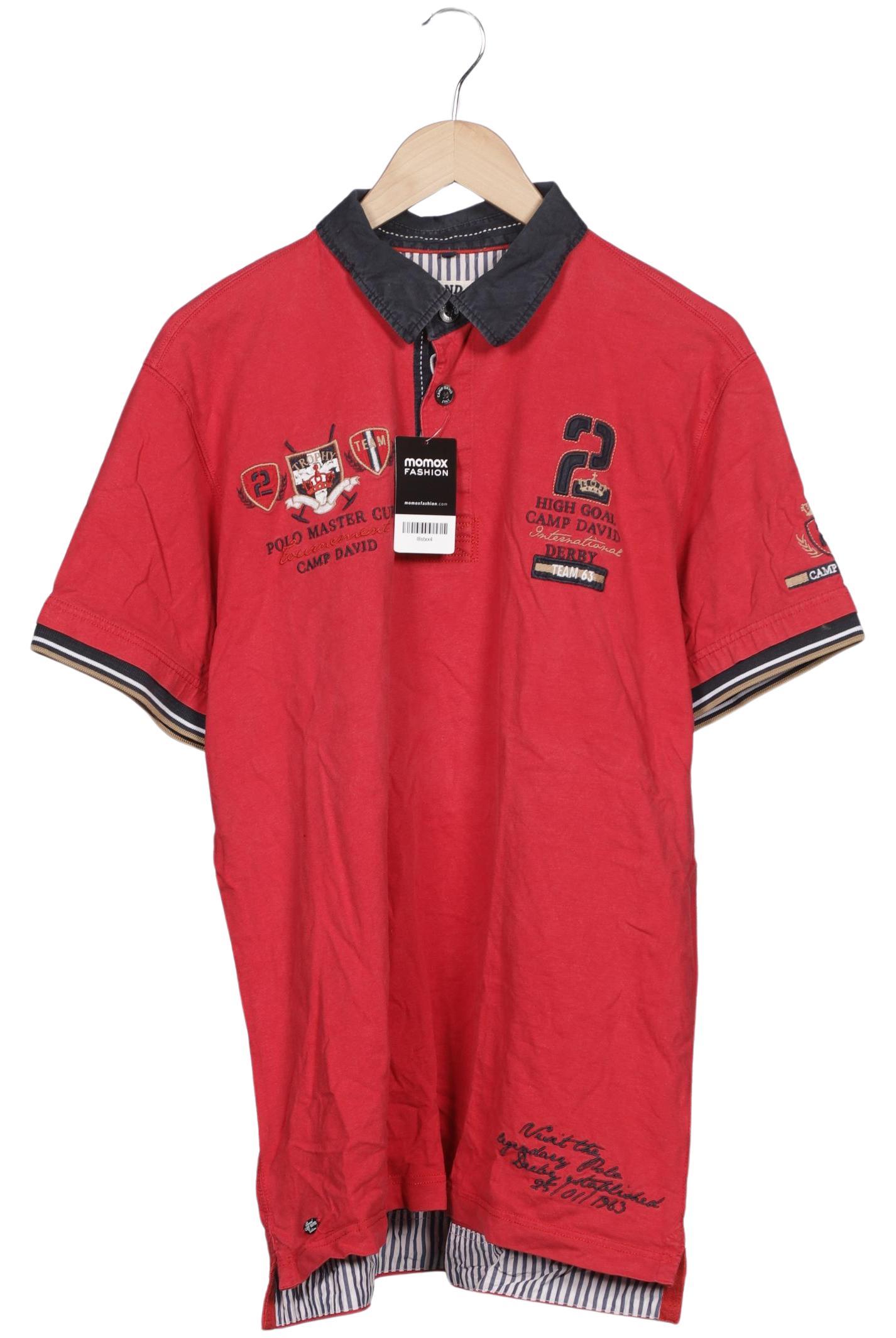 

Camp David Herren Poloshirt, rot, Gr. 56