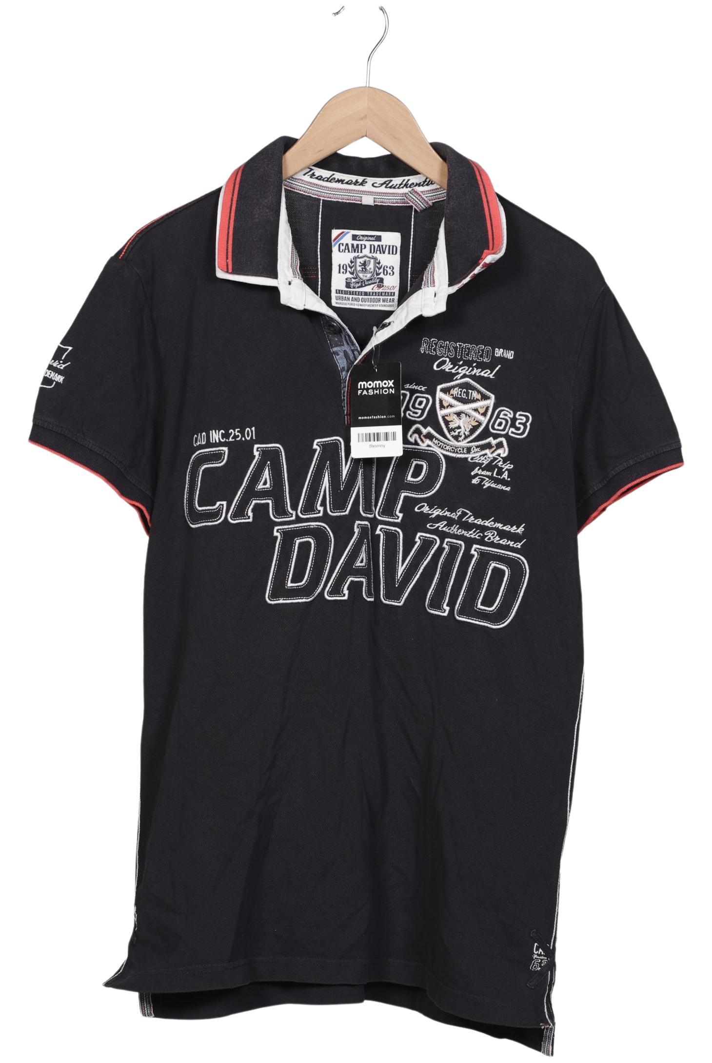 

Camp David Herren Poloshirt, schwarz, Gr. 52
