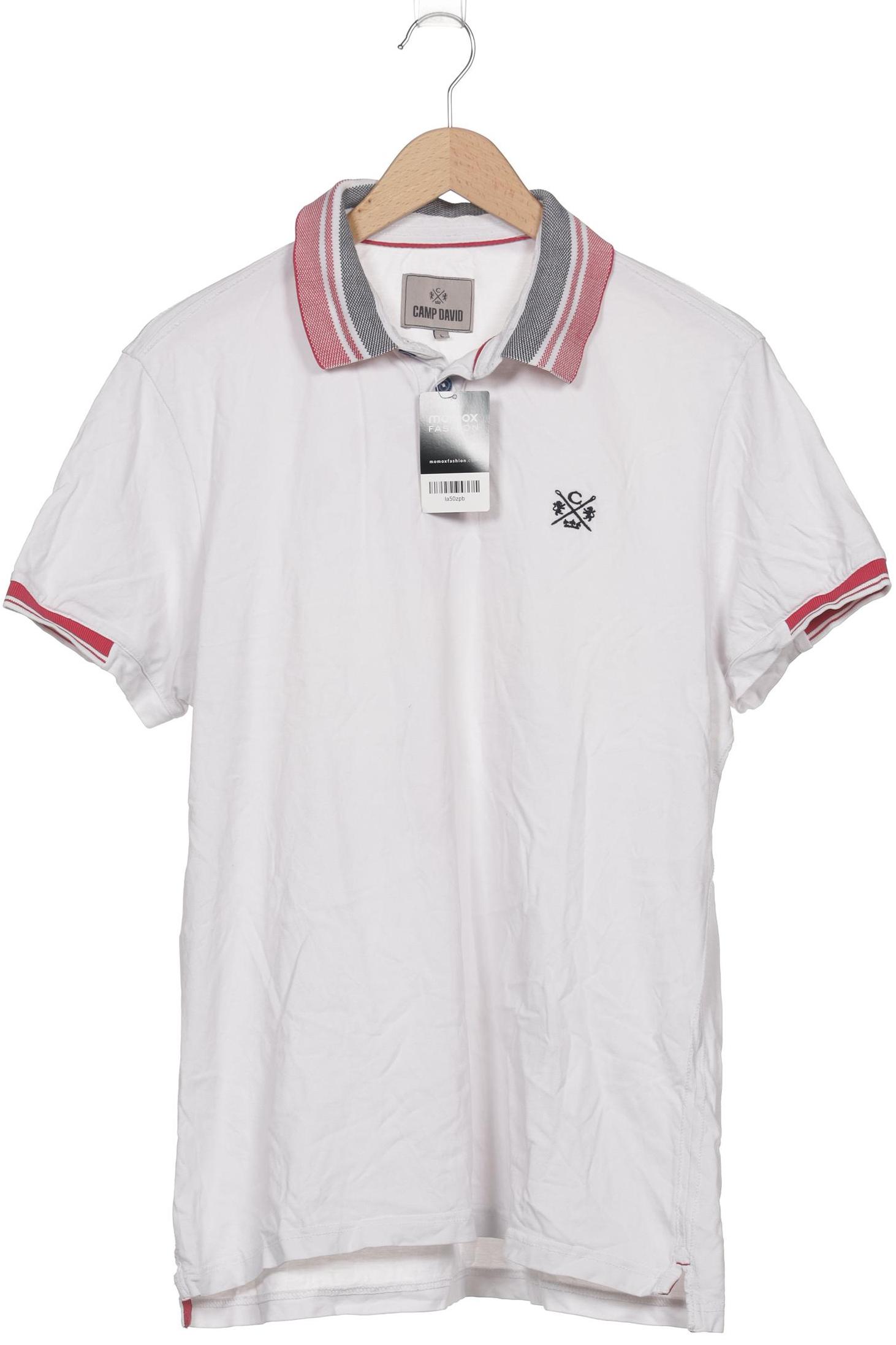 

Camp David Herren Poloshirt, weiß, Gr. 52