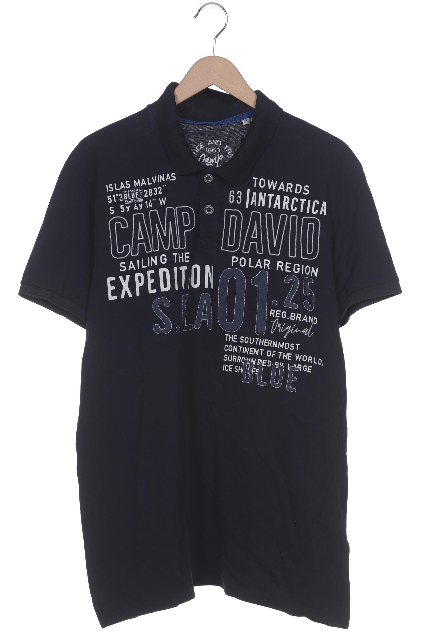 

Camp David Herren Poloshirt, marineblau, Gr. 56