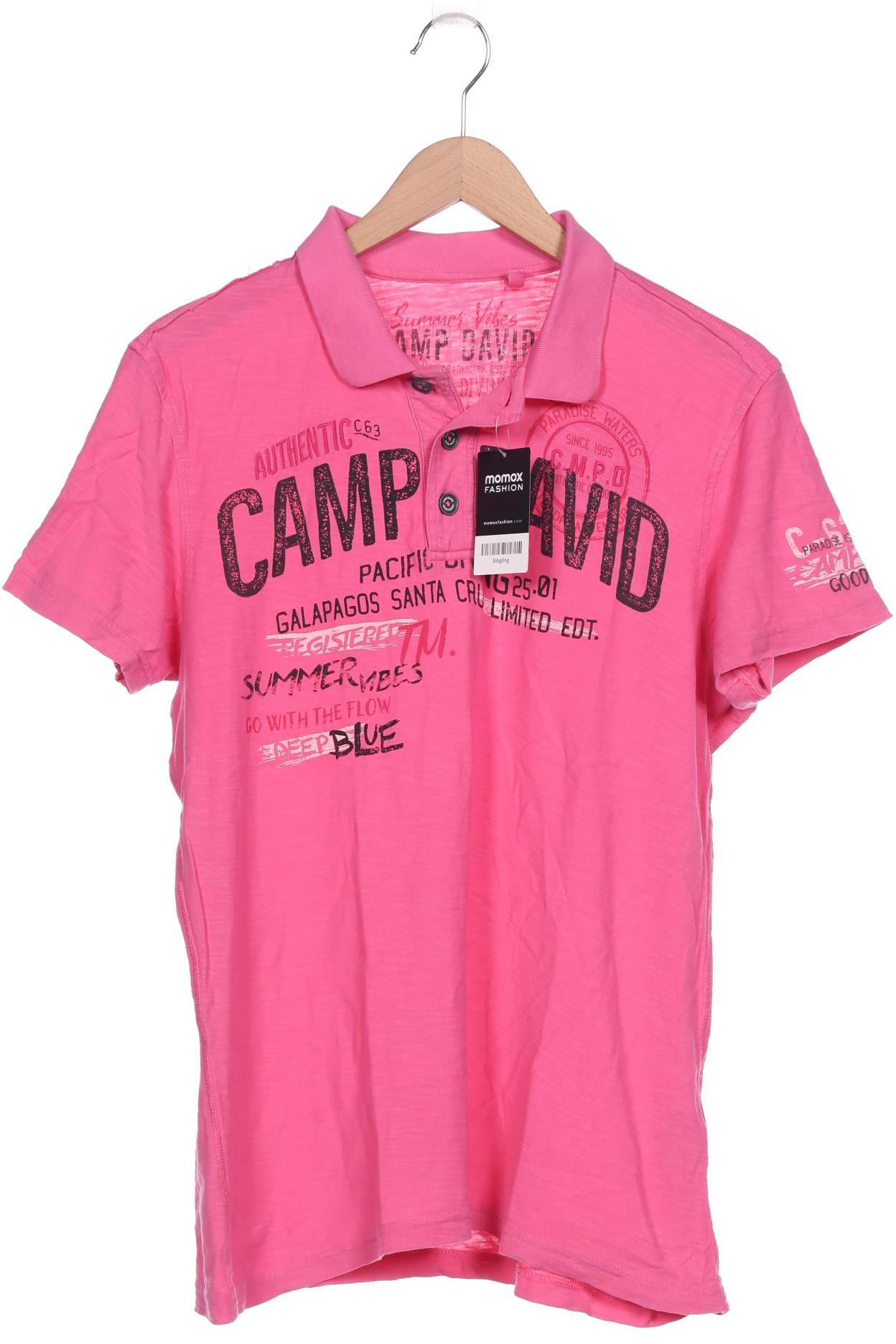 

Camp David Herren Poloshirt, pink, Gr. 48