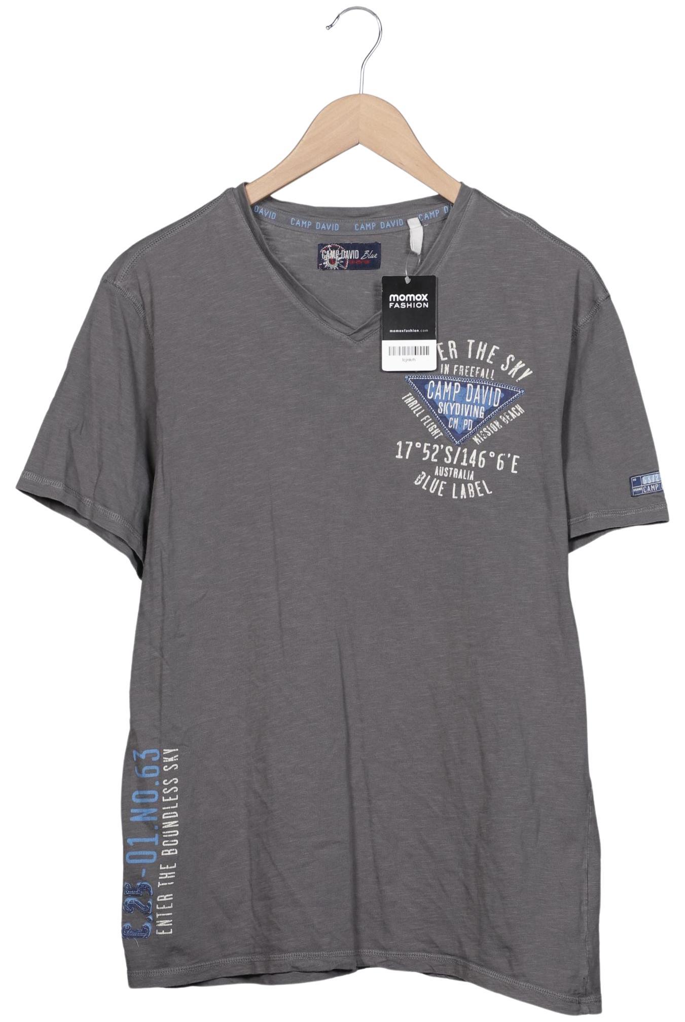 

Camp David Herren T-Shirt, grau, Gr. 52