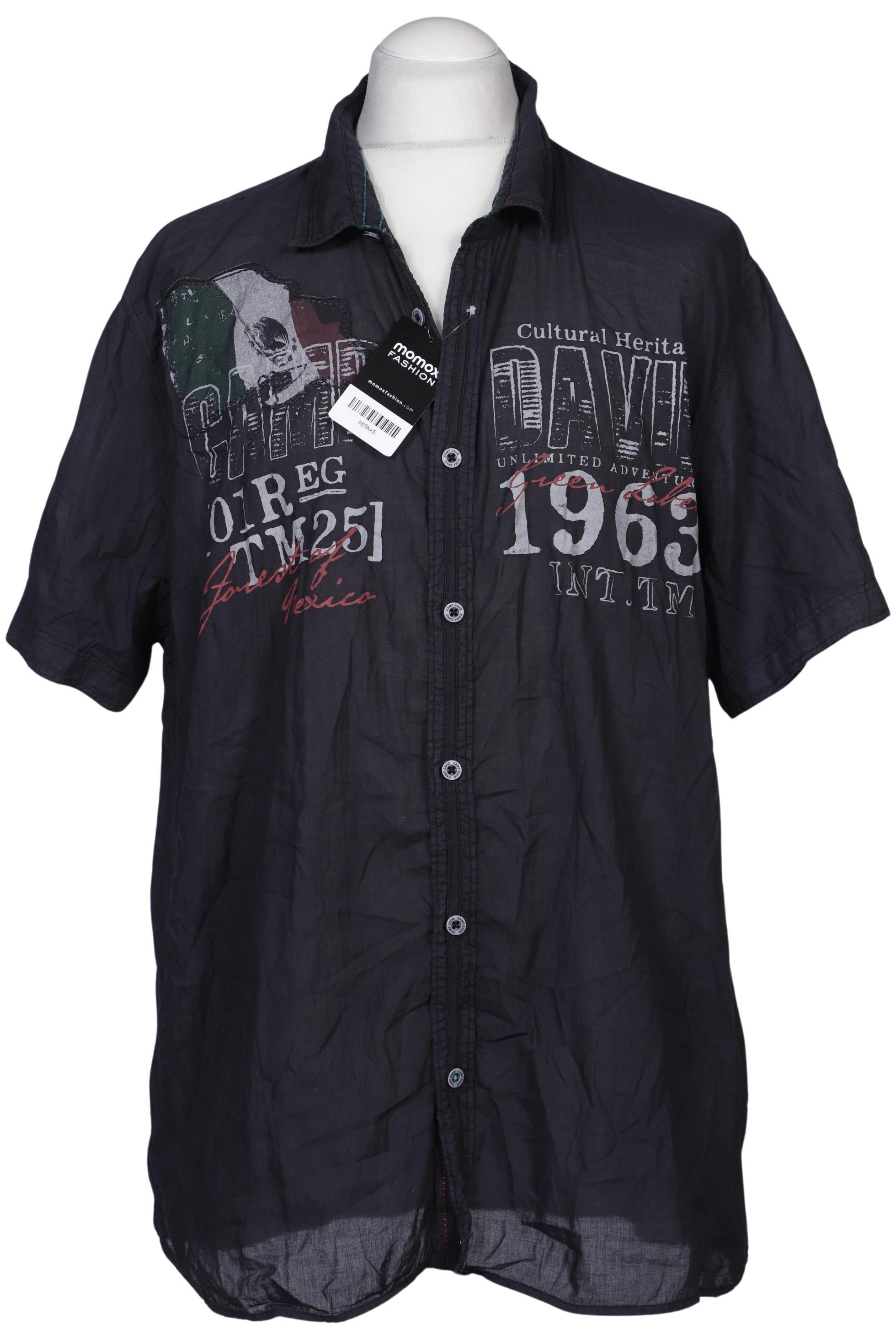 

Camp David Herren Hemd, schwarz, Gr. 58