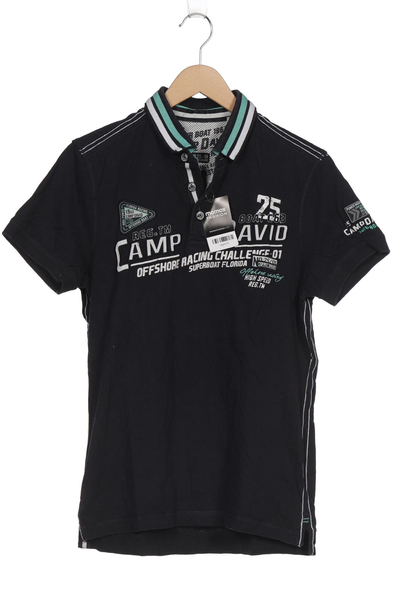 

Camp David Herren Poloshirt, marineblau