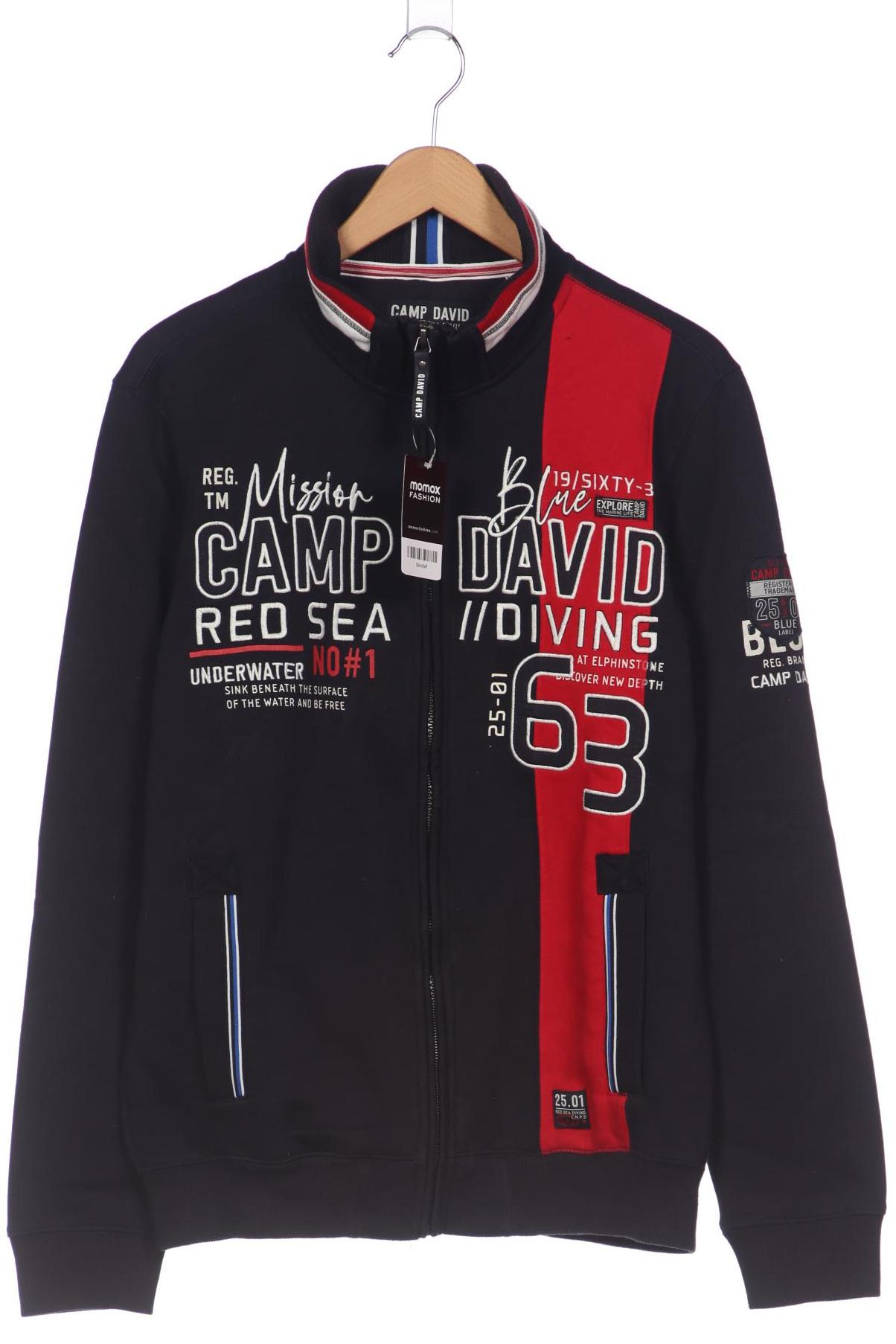 

Camp David Herren Sweatshirt, marineblau, Gr. 52