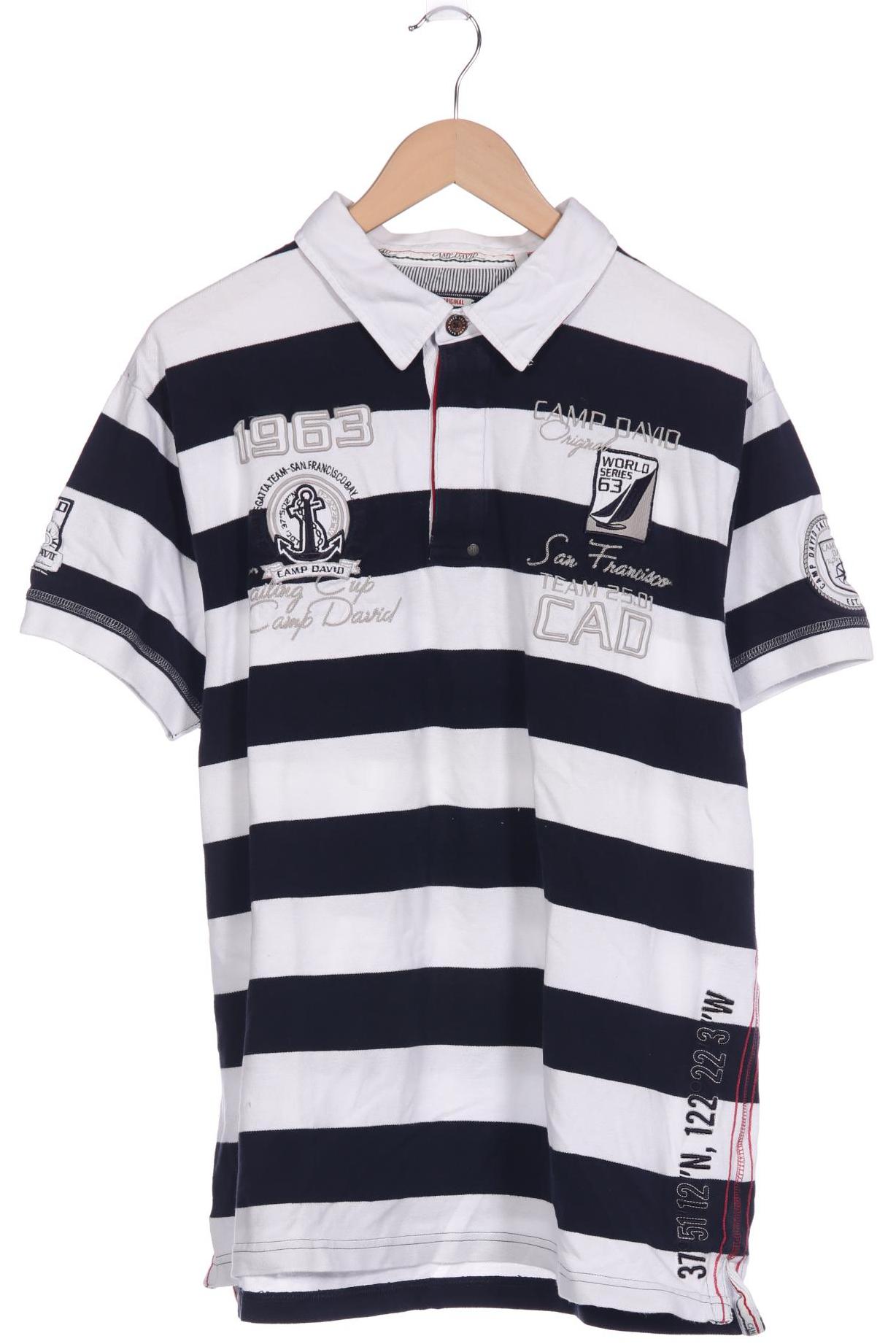 

Camp David Herren Poloshirt, mehrfarbig, Gr. 60
